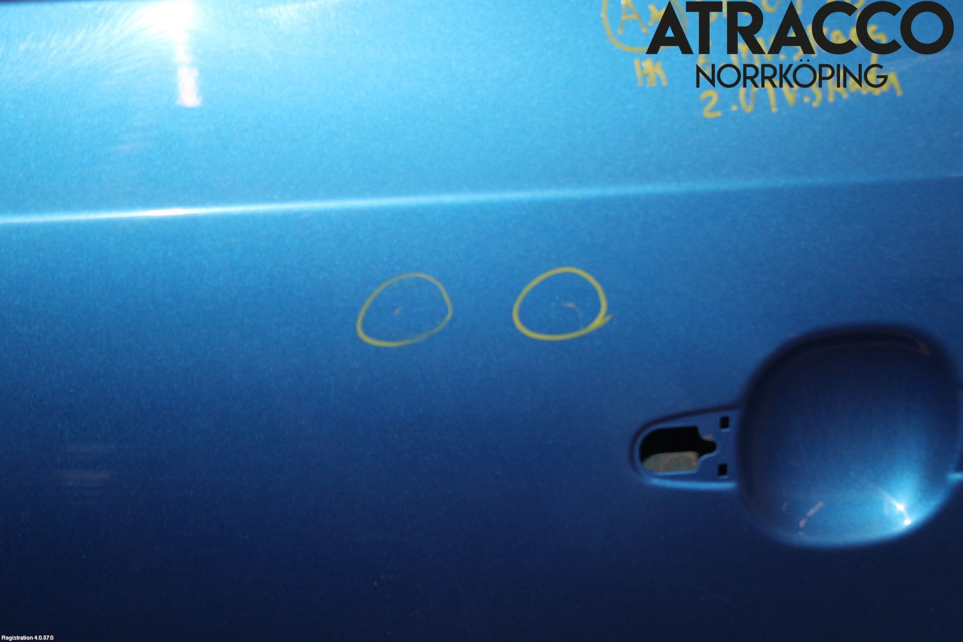 Hyundai i30 FD 07-12 Dörr Bak Vänster