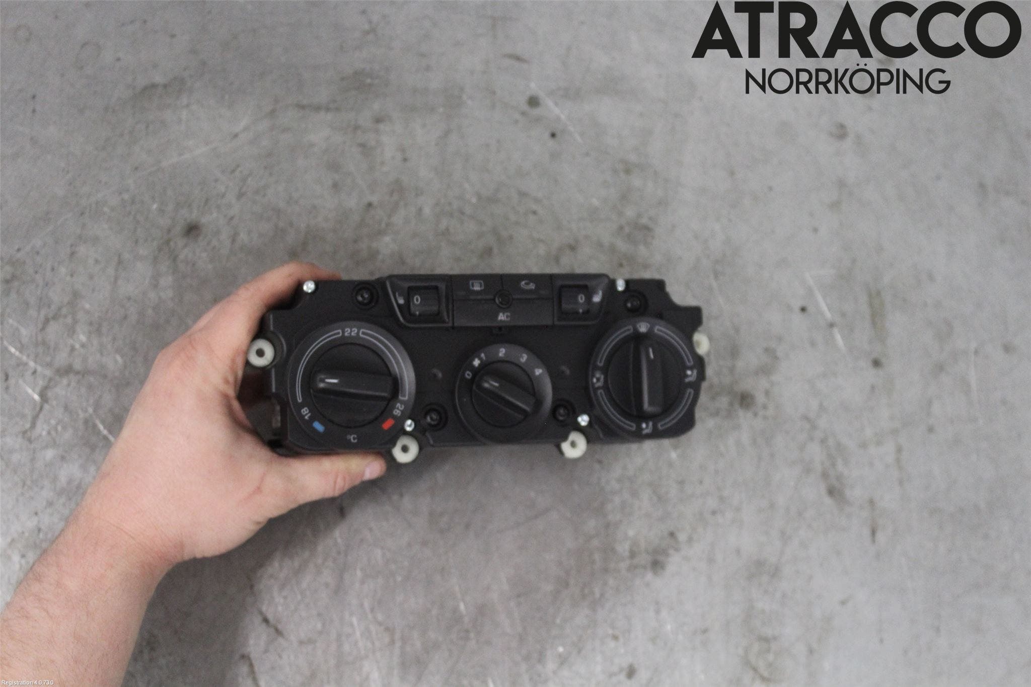 Skoda OCTAVIA (1Z) 05-13 Värmereglage