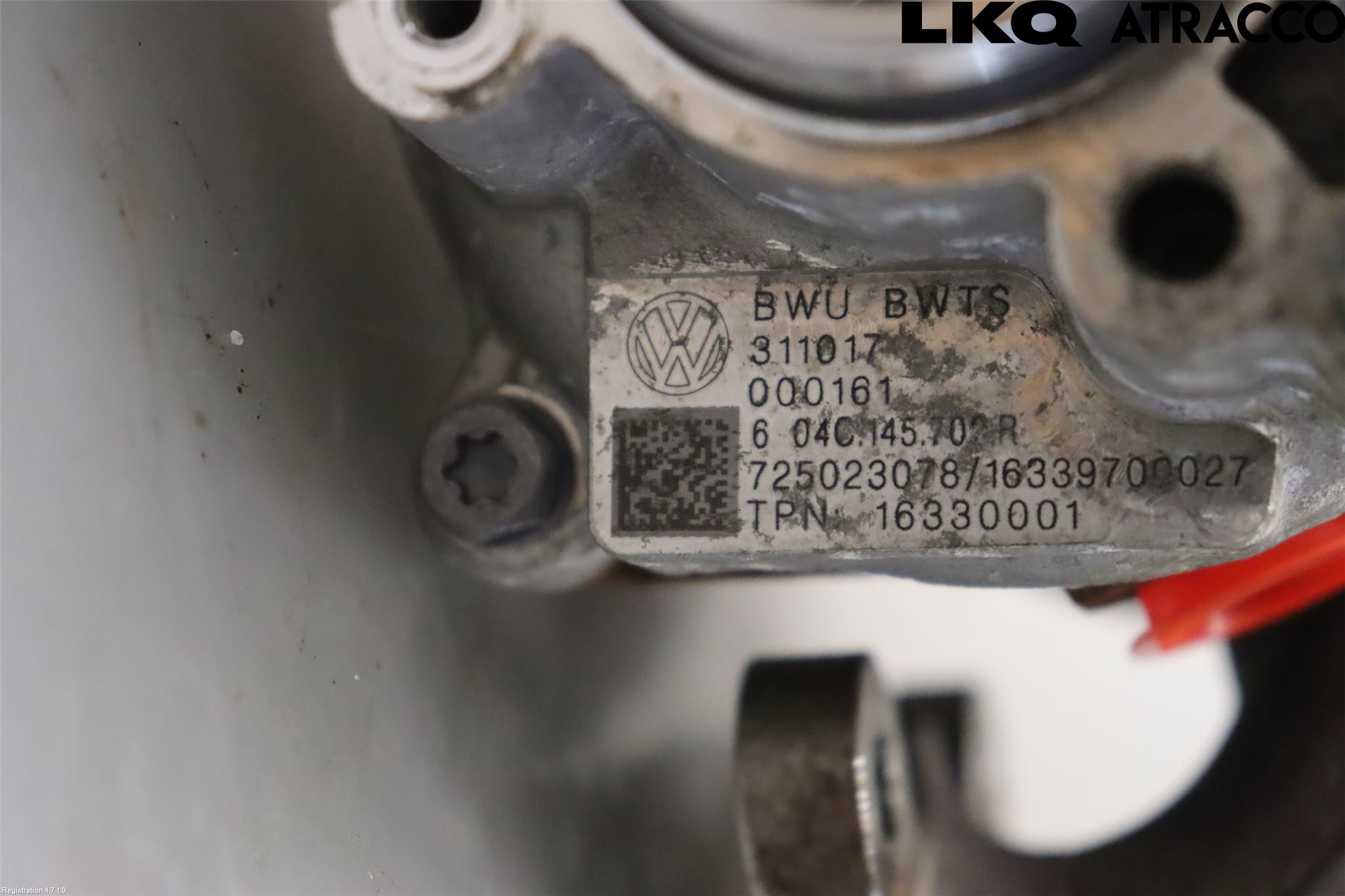 Volkswagen VW GOLF / E-GOLF VII 13-20 Turboaggregat