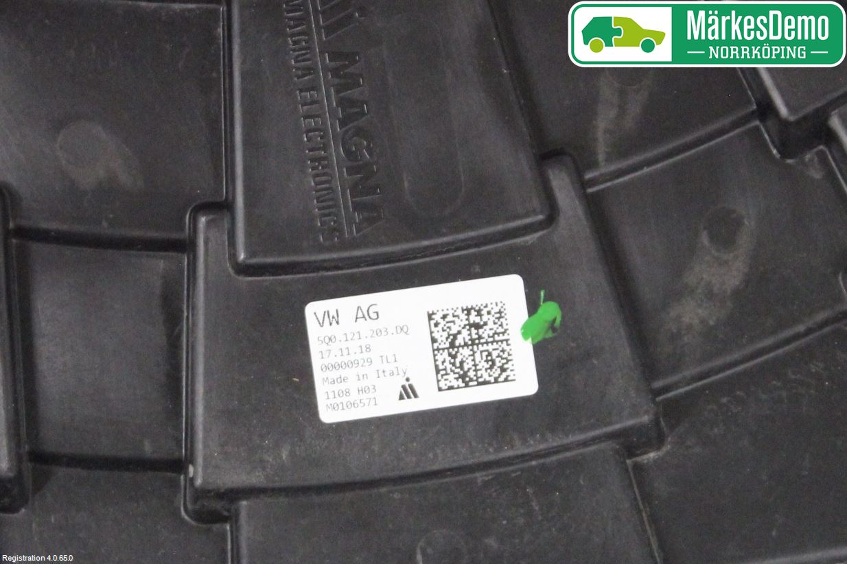 Audi A3/S3 8V 13-20 Kylfläkt El