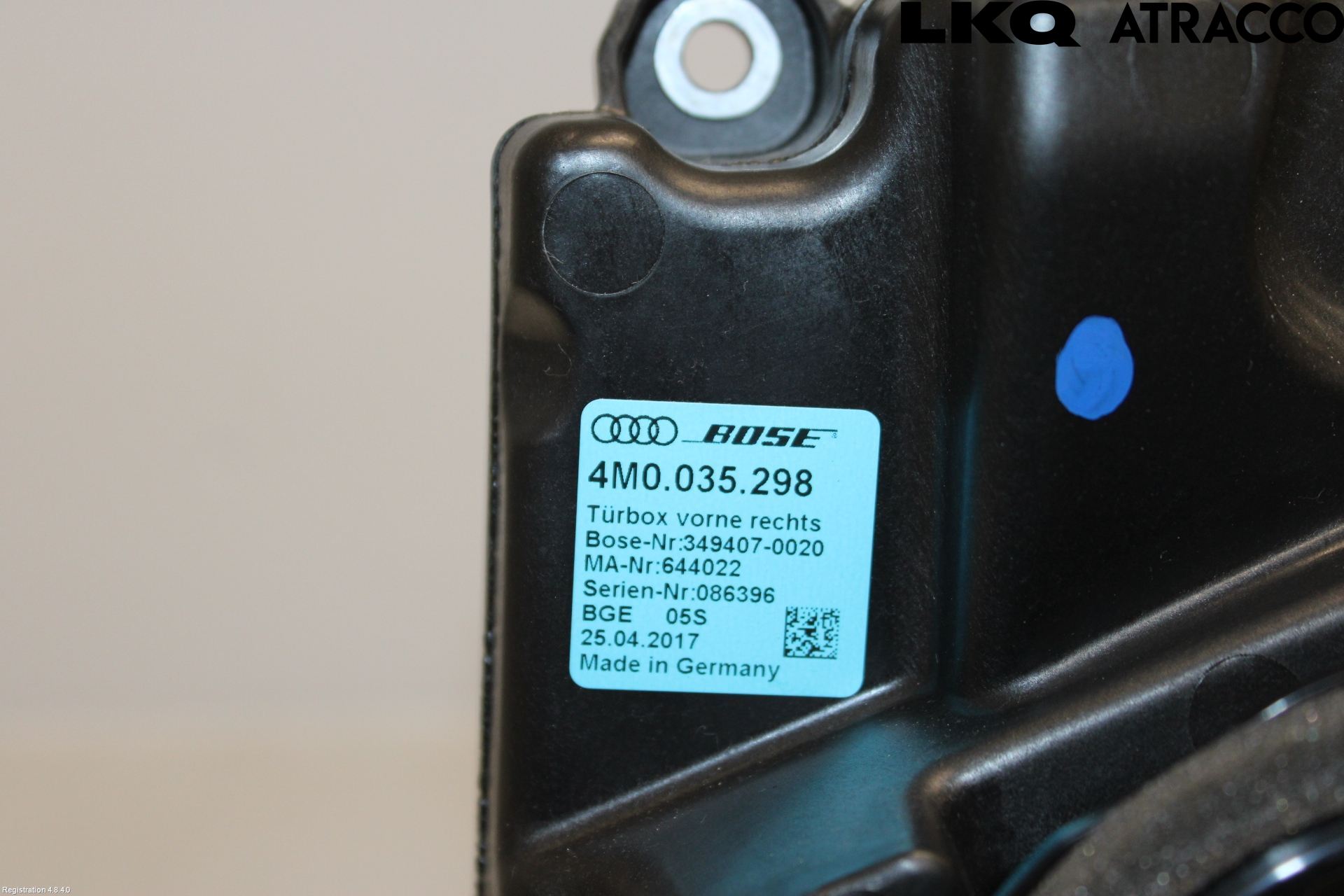 Audi Q7/SQ7 Högtalare