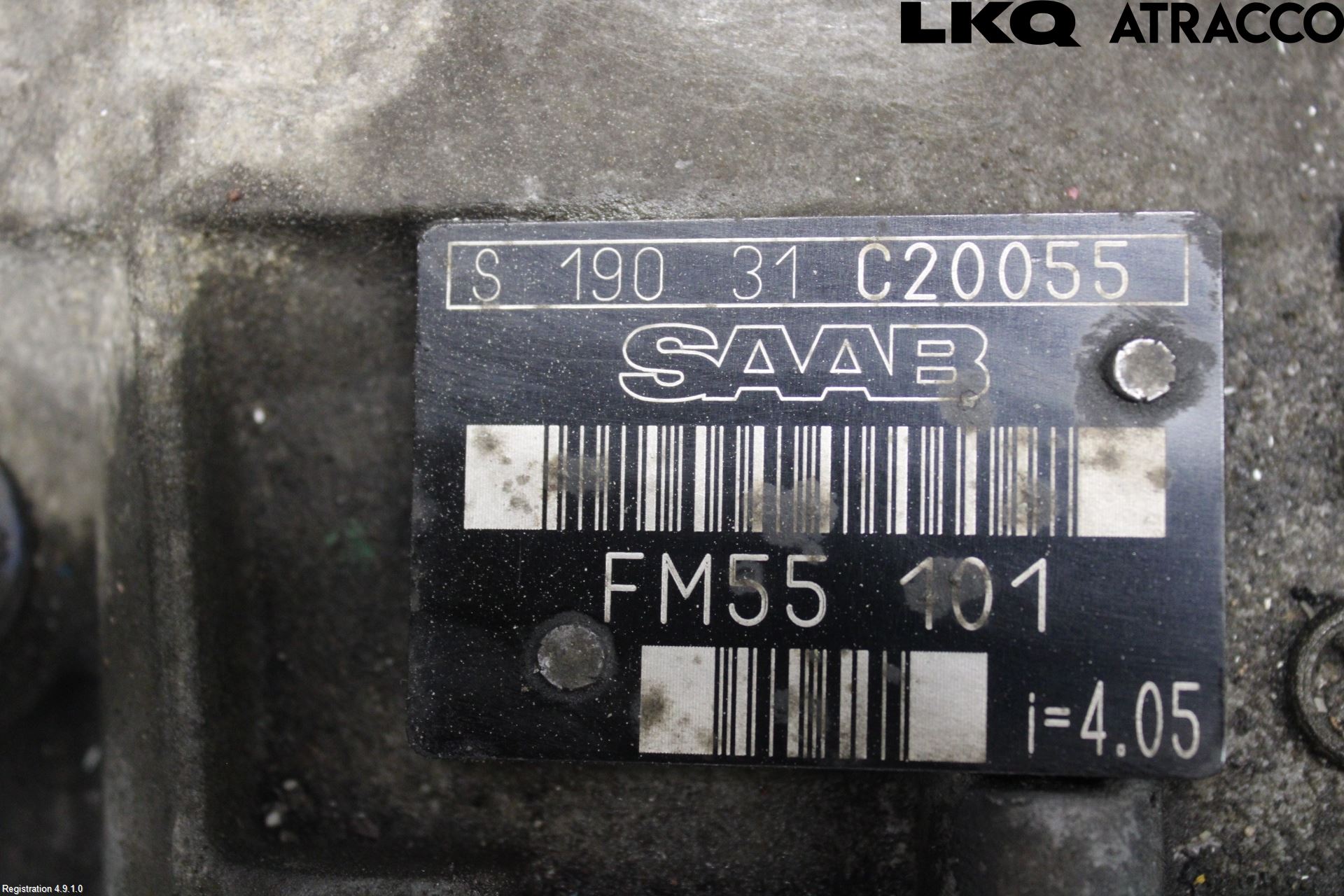 Saab 9-3 VER 2 Växellåda Man 5 Vxl