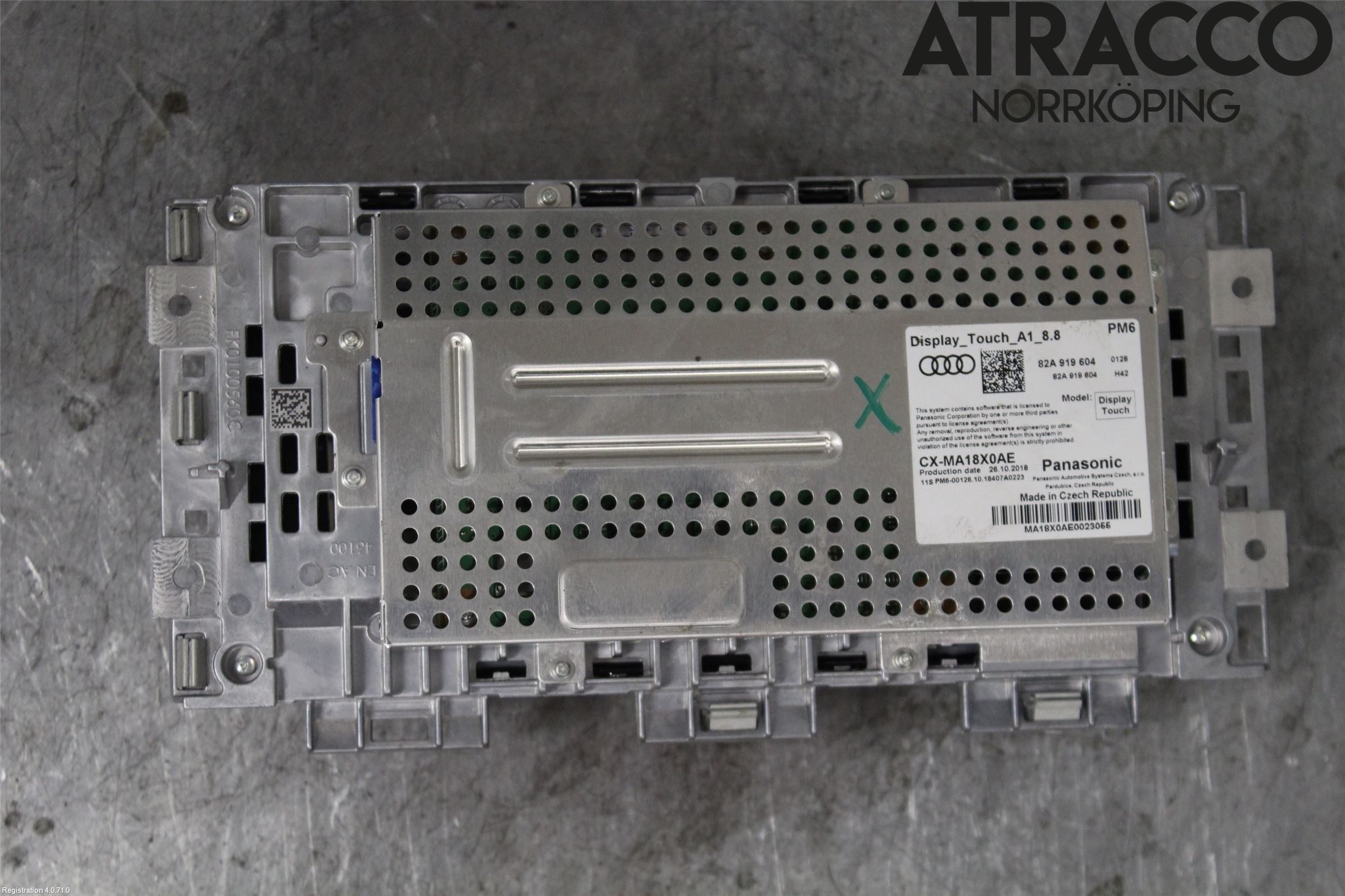 Audi A1 19- Bildskärm