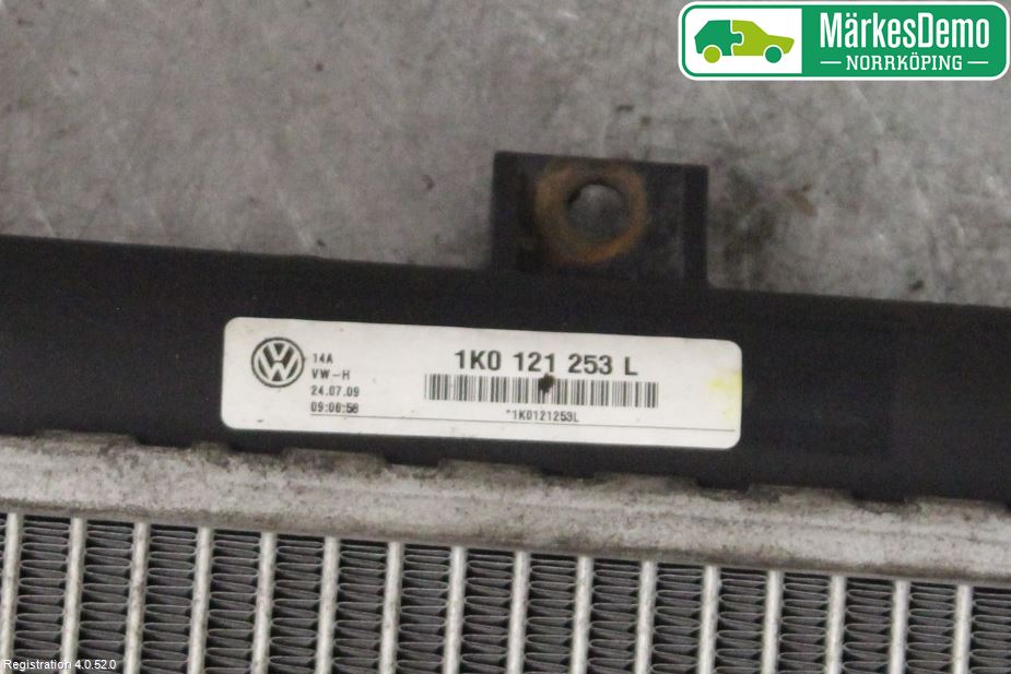 Volkswagen VW PASSAT 05-11 Kylare Man