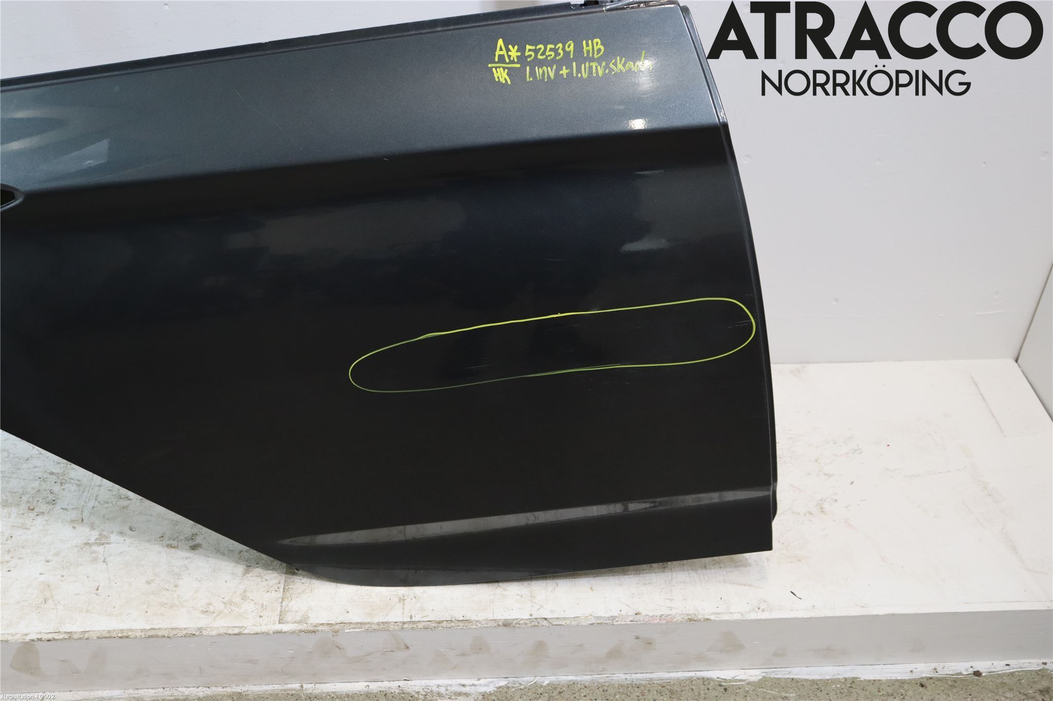 Hyundai i40 08-15 Dörr Bak Höger