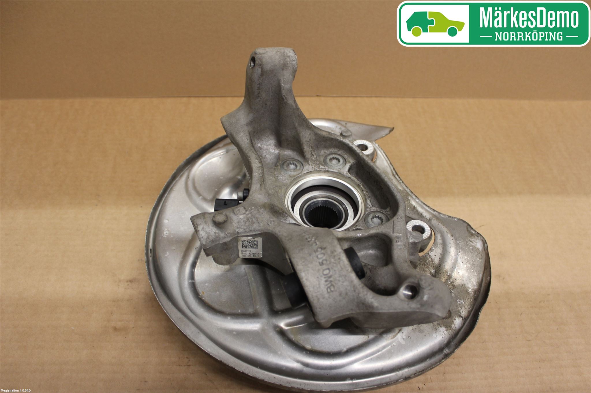 Audi A4/S4 B9 16-19 Hjullagerhus-Spindel Vä B