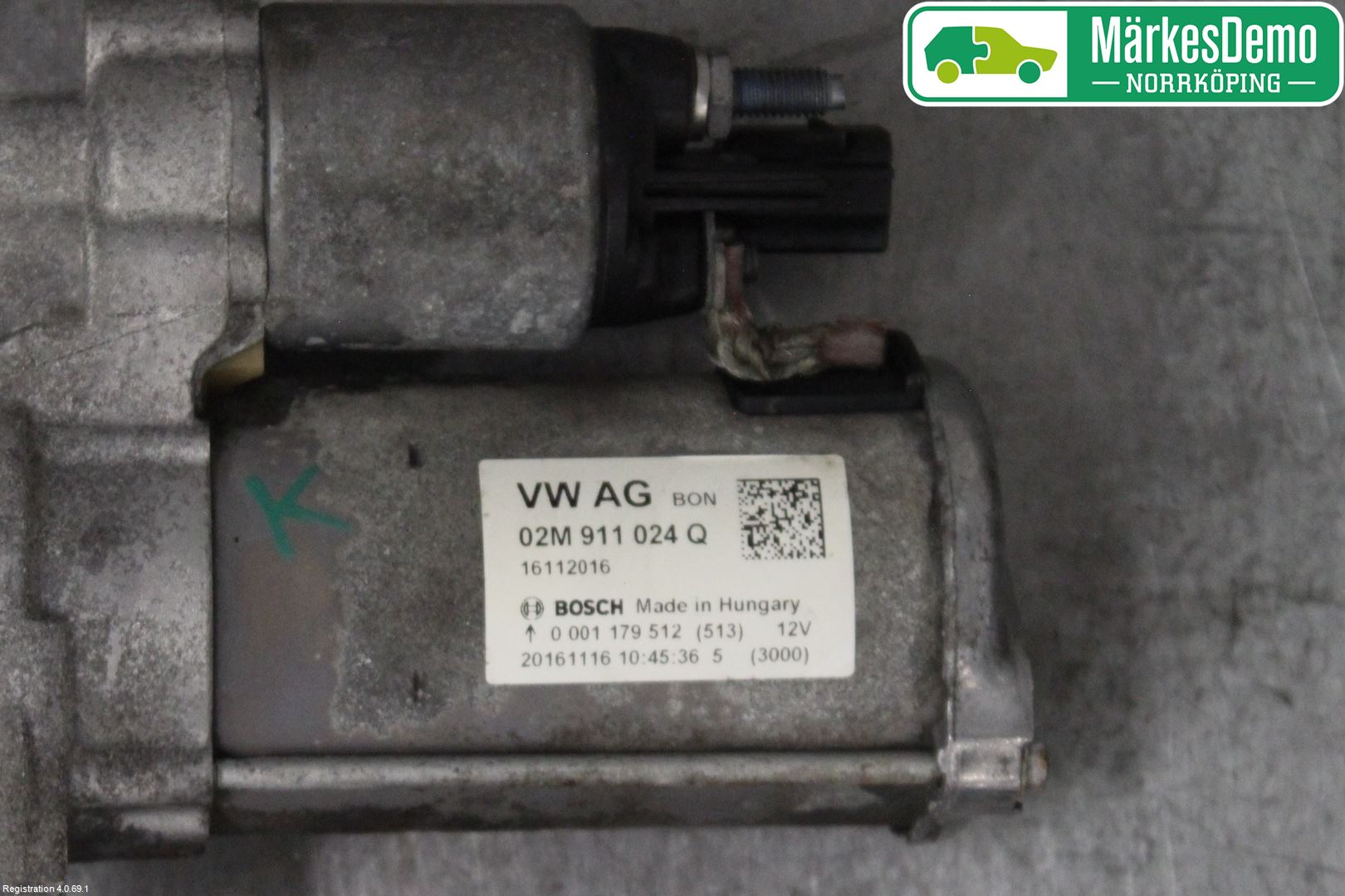 Audi A1/S1 11-18 Startmotor