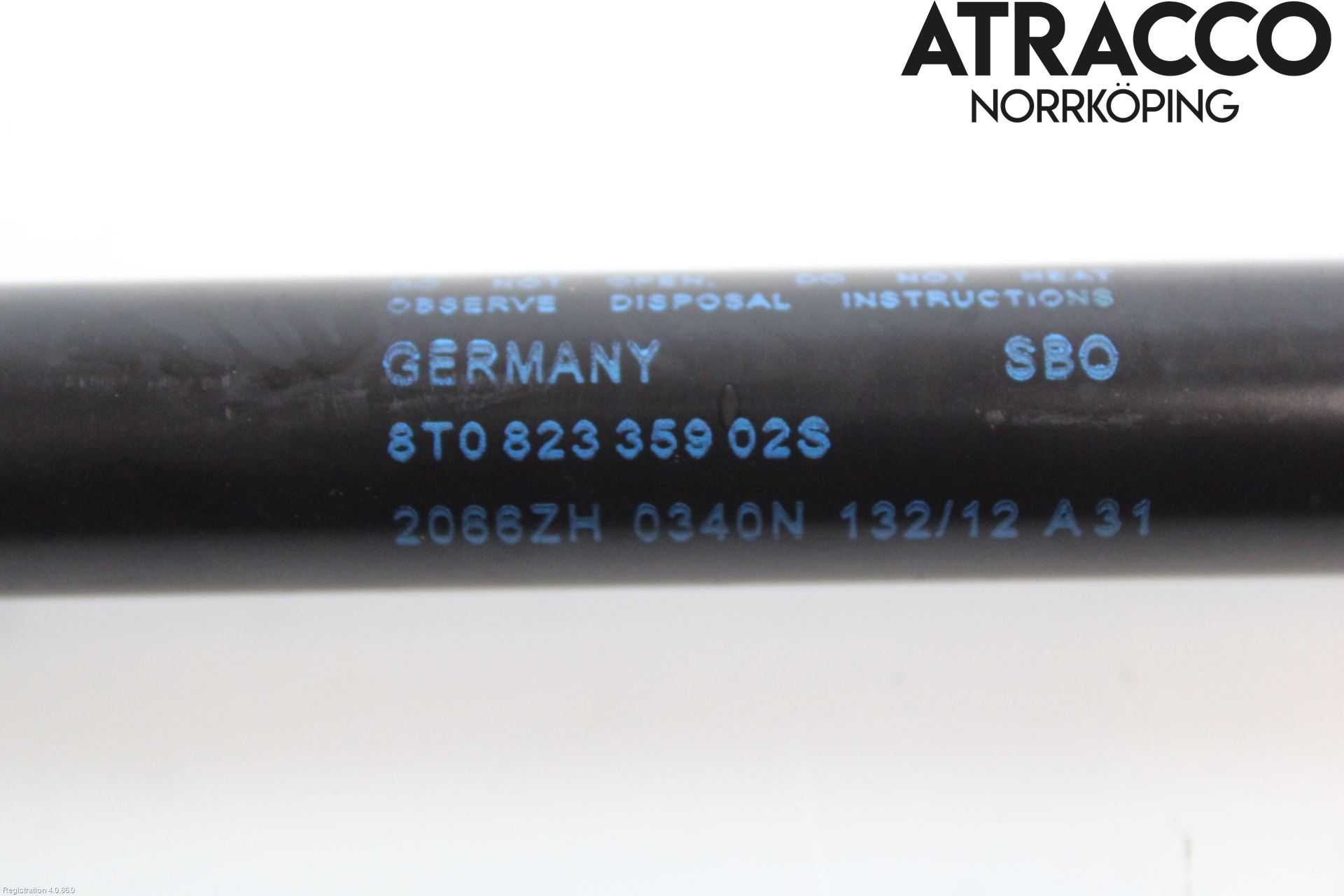 Audi A4 12-15 Gasfjäder Motorhuv