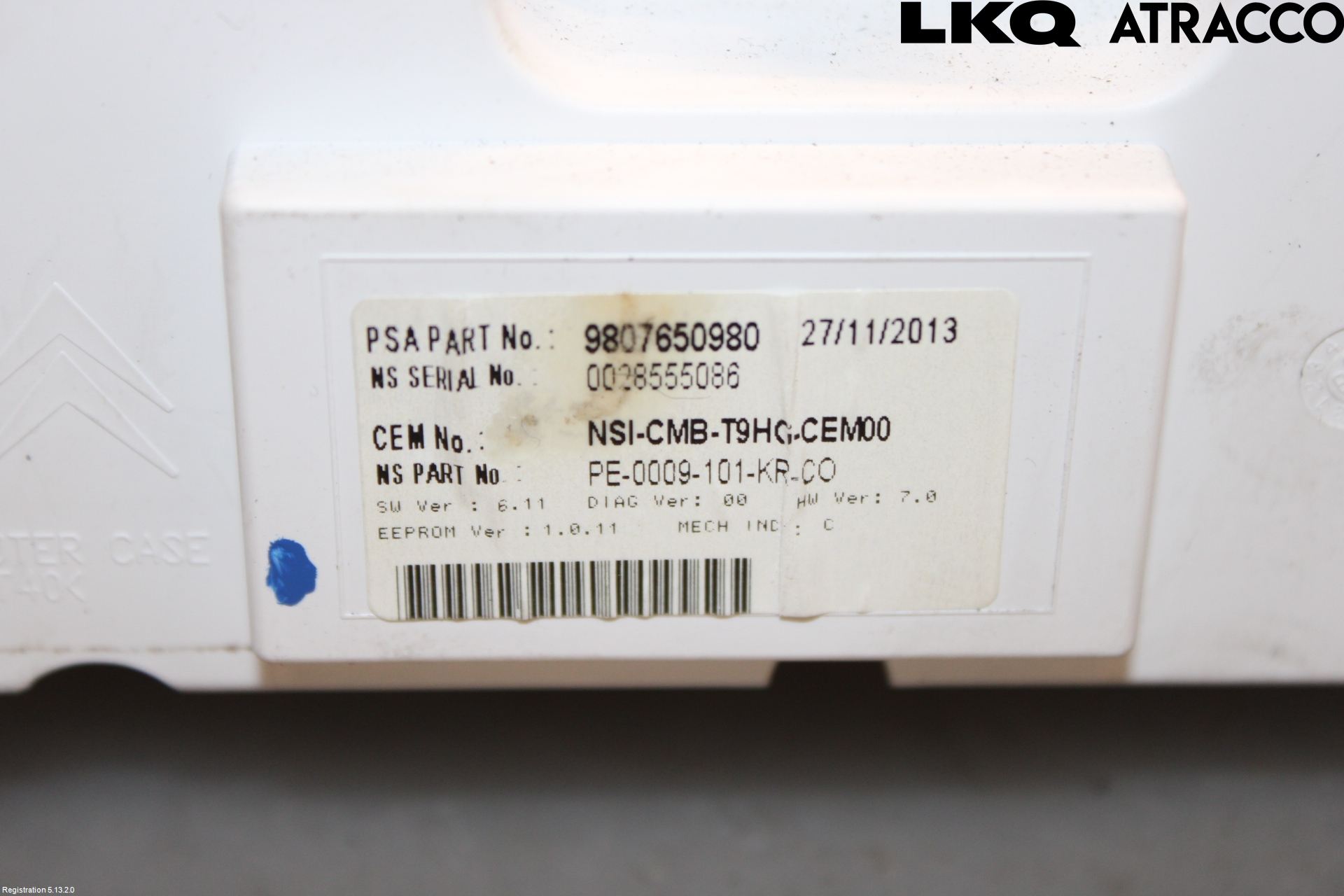Peugeot 308 14-21 Instrument Komb