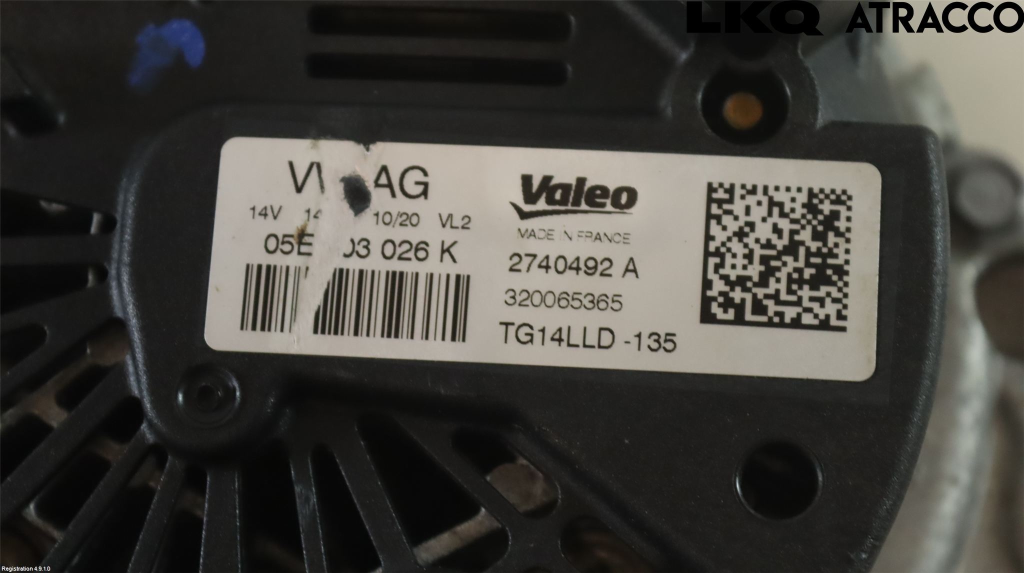 Skoda FABIA 15-21 Generator