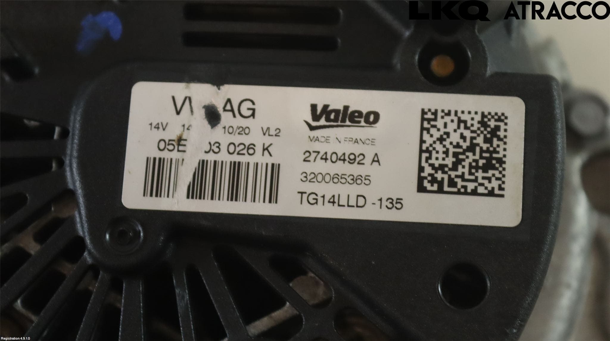 Skoda FABIA 15-21 Generator