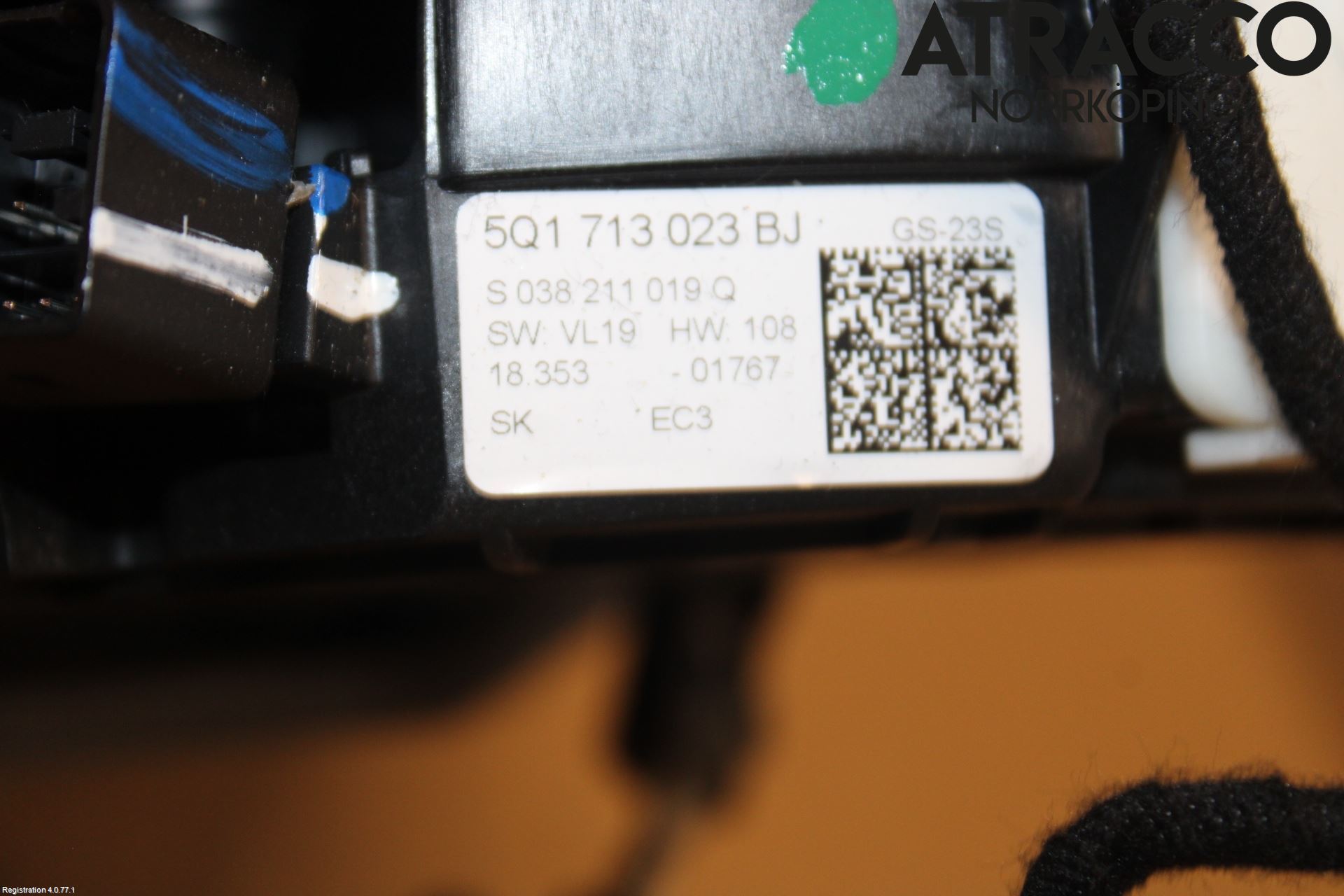 Volkswagen VW T-ROC 18- Växelspak