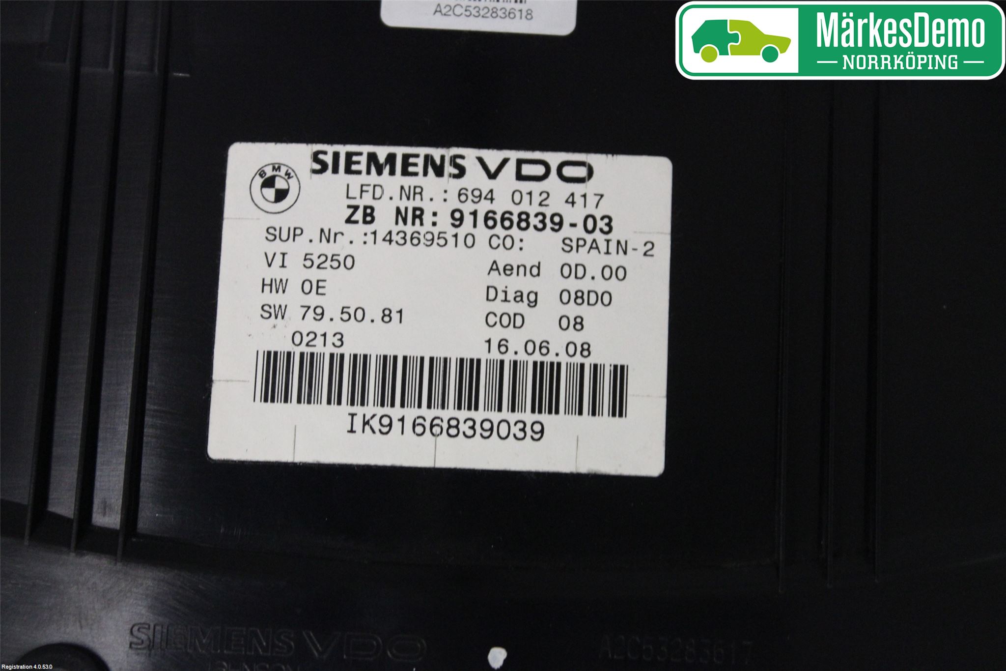 BMW 3 E92/93 Coupé/Cab 05-14 Instrument Komb