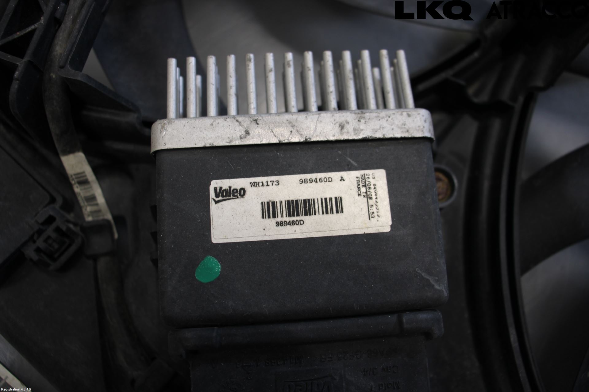 Audi A4/S4 08-11 Kylfläkt El