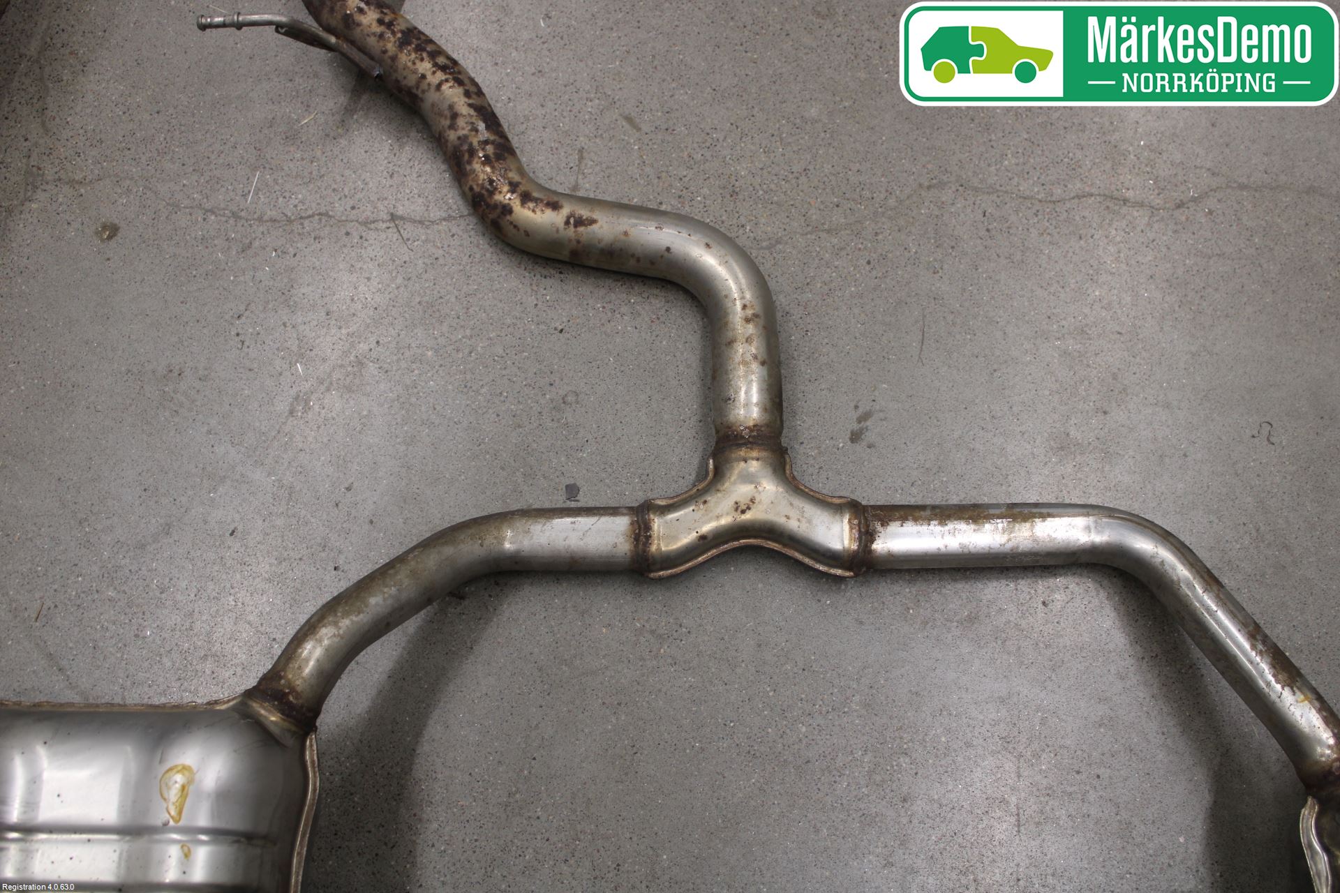 Volkswagen VW PASSAT 15-19 Avgas Halvsats