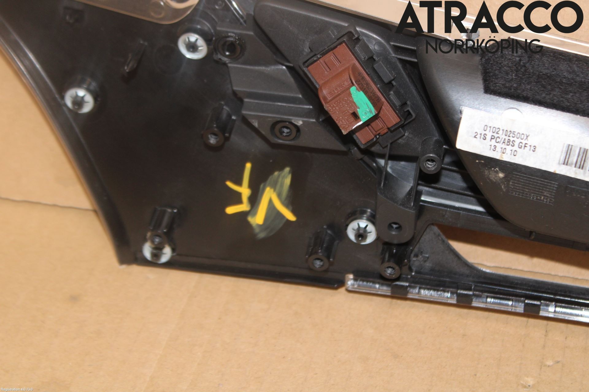 Audi A8/S8 4H 10-17 Dörrklädsel Inlägg-List Vä