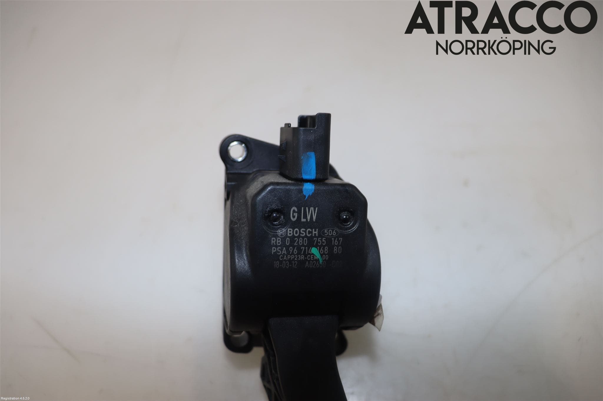 Peugeot PARTNER 16-18 Gaspedal