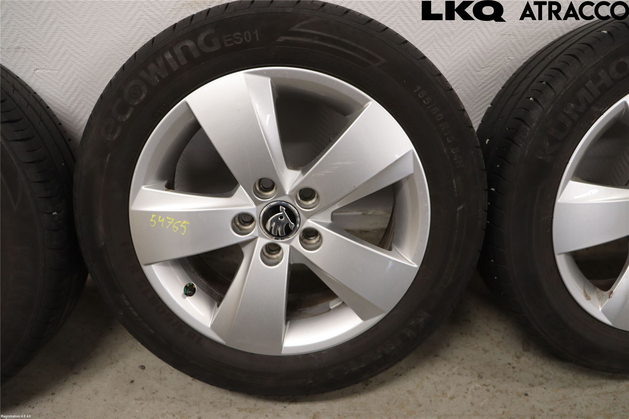 Skoda FABIA 15-21 Sommardäck Alumfälg 4St