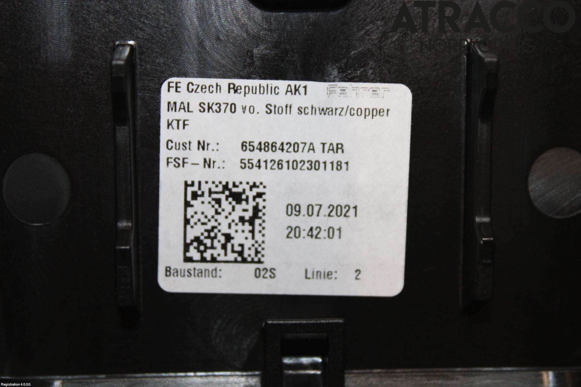 Skoda SCALA 19- Inredning Armstöd