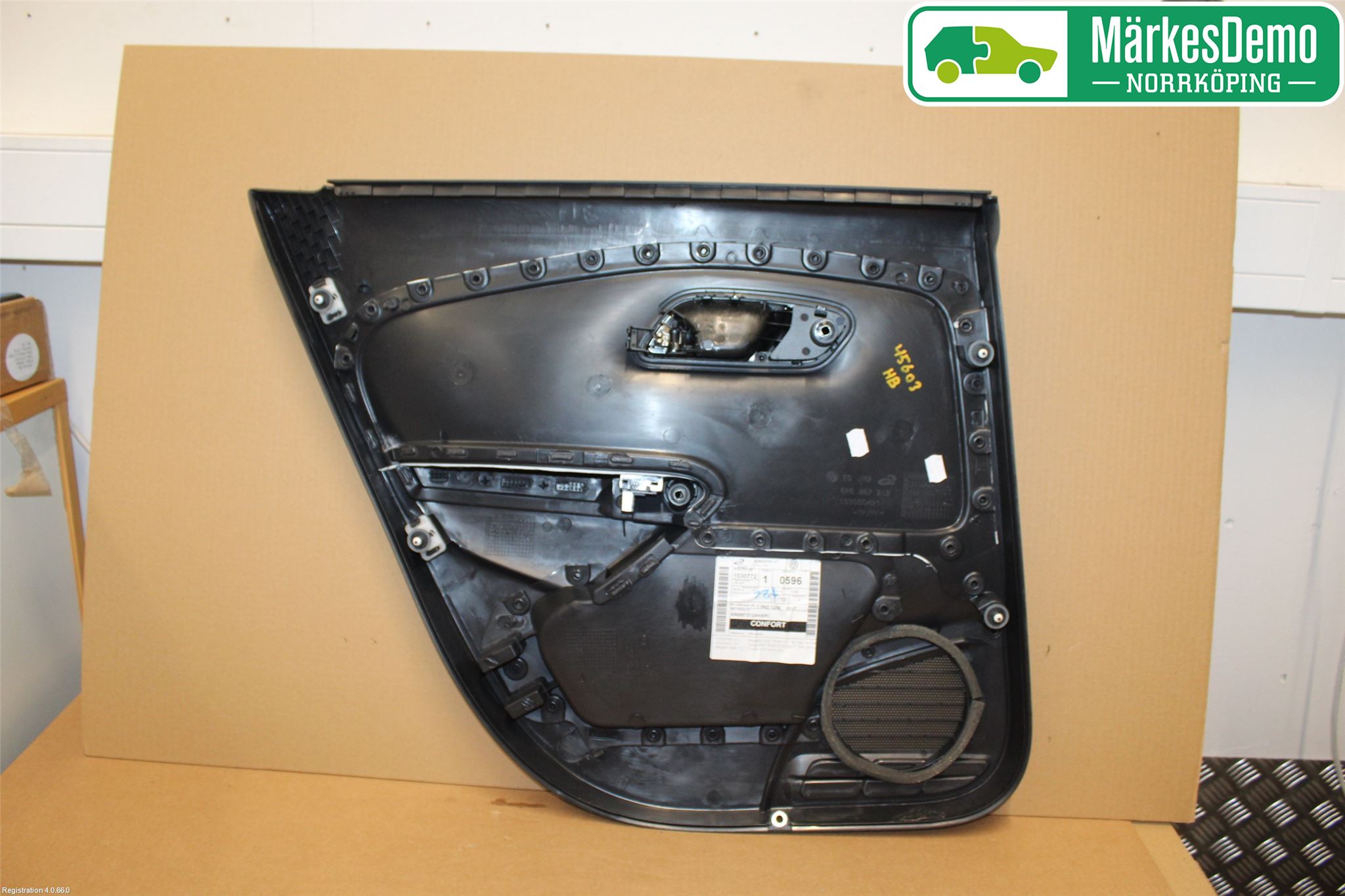 Volkswagen VW POLO 10-17 Dörrklädsel Hö