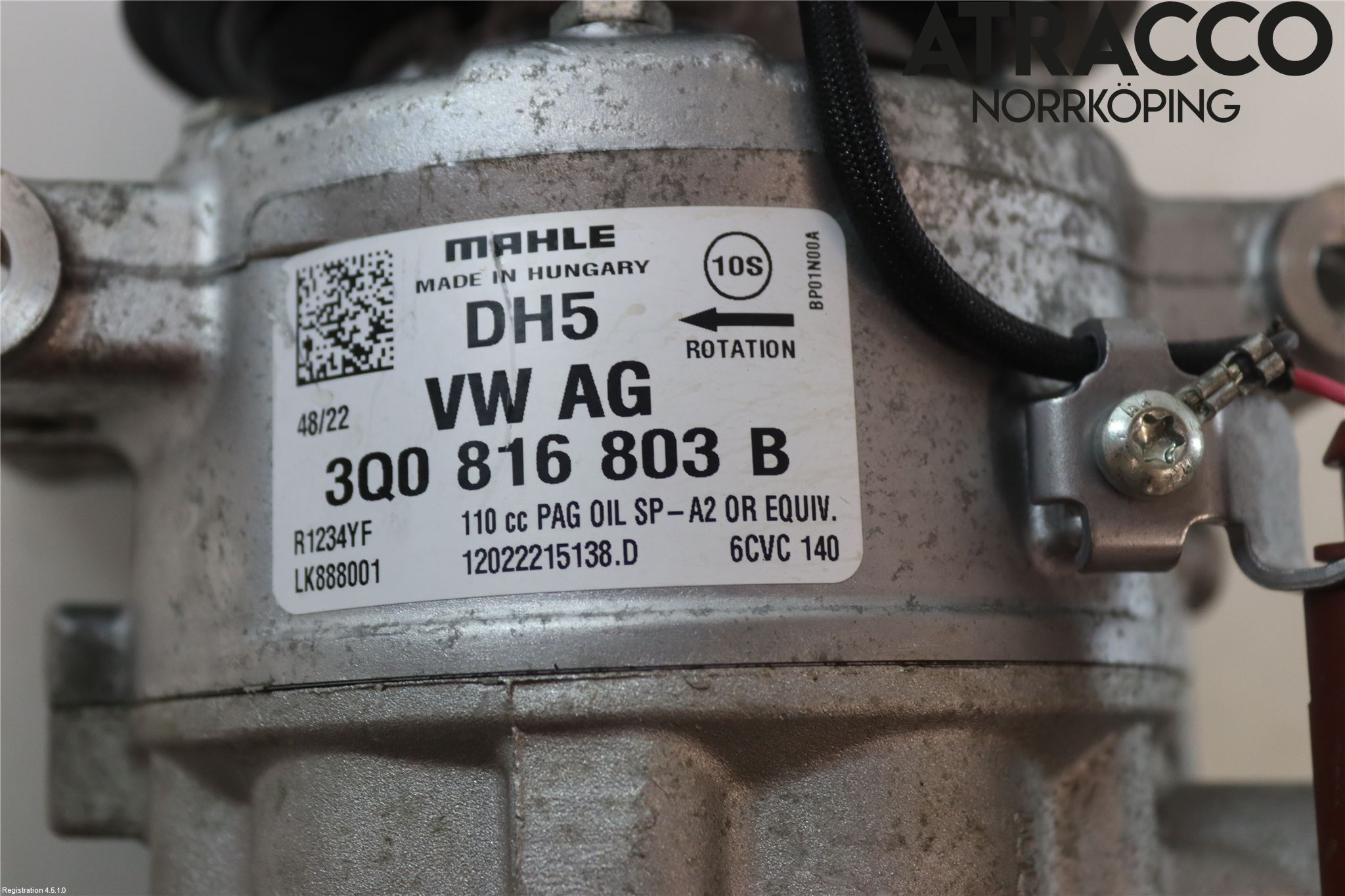 Seat ATECA 16->> Ac Kompressor