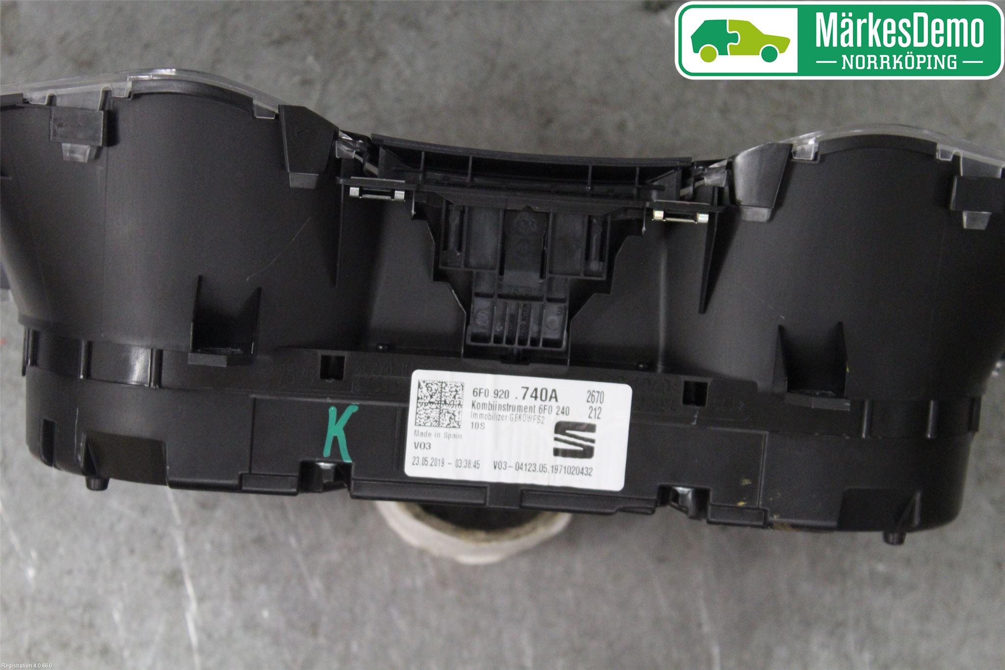 Seat ARONA Instrument Komb