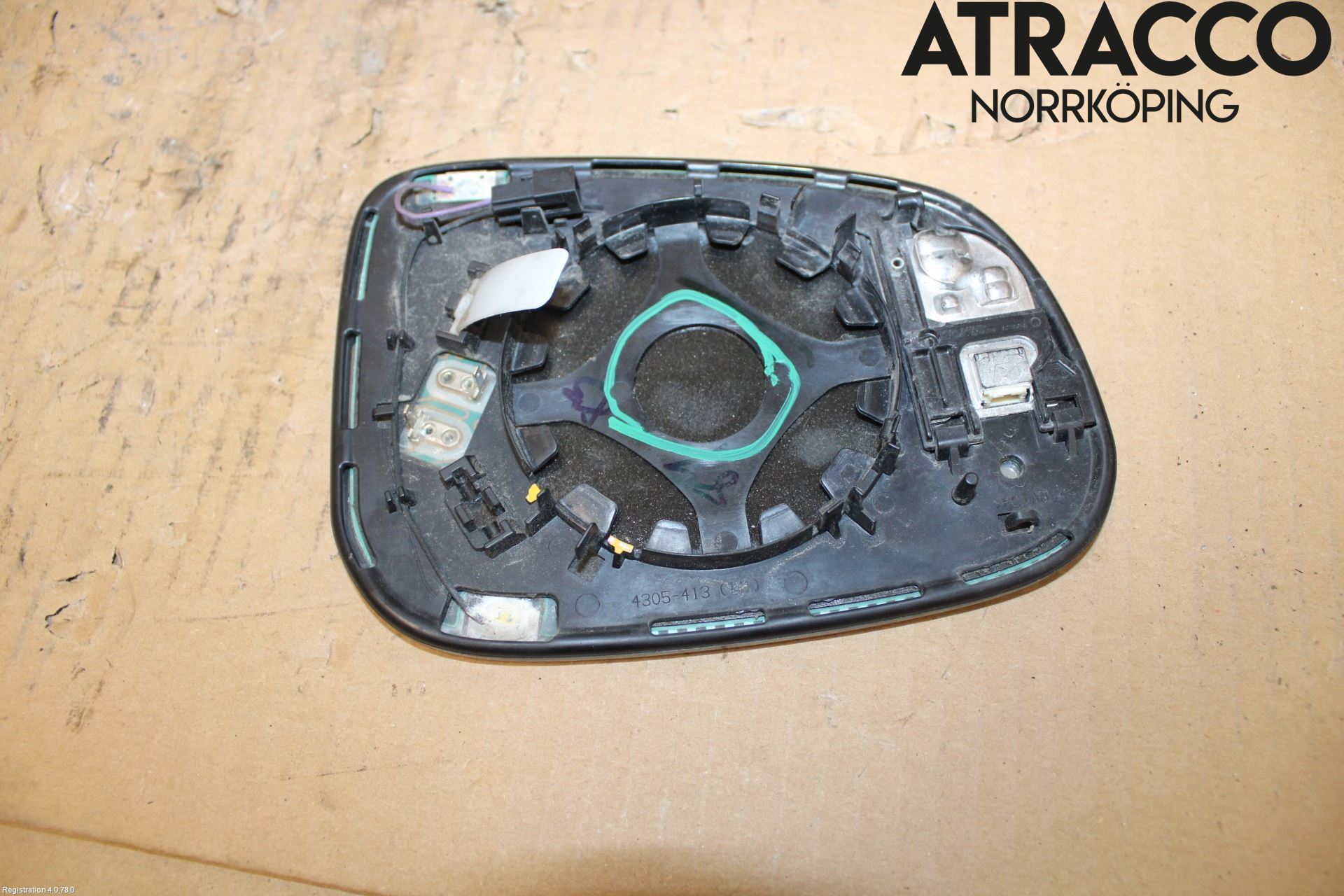 Jaguar XF 08-15 Spegelglas Vä