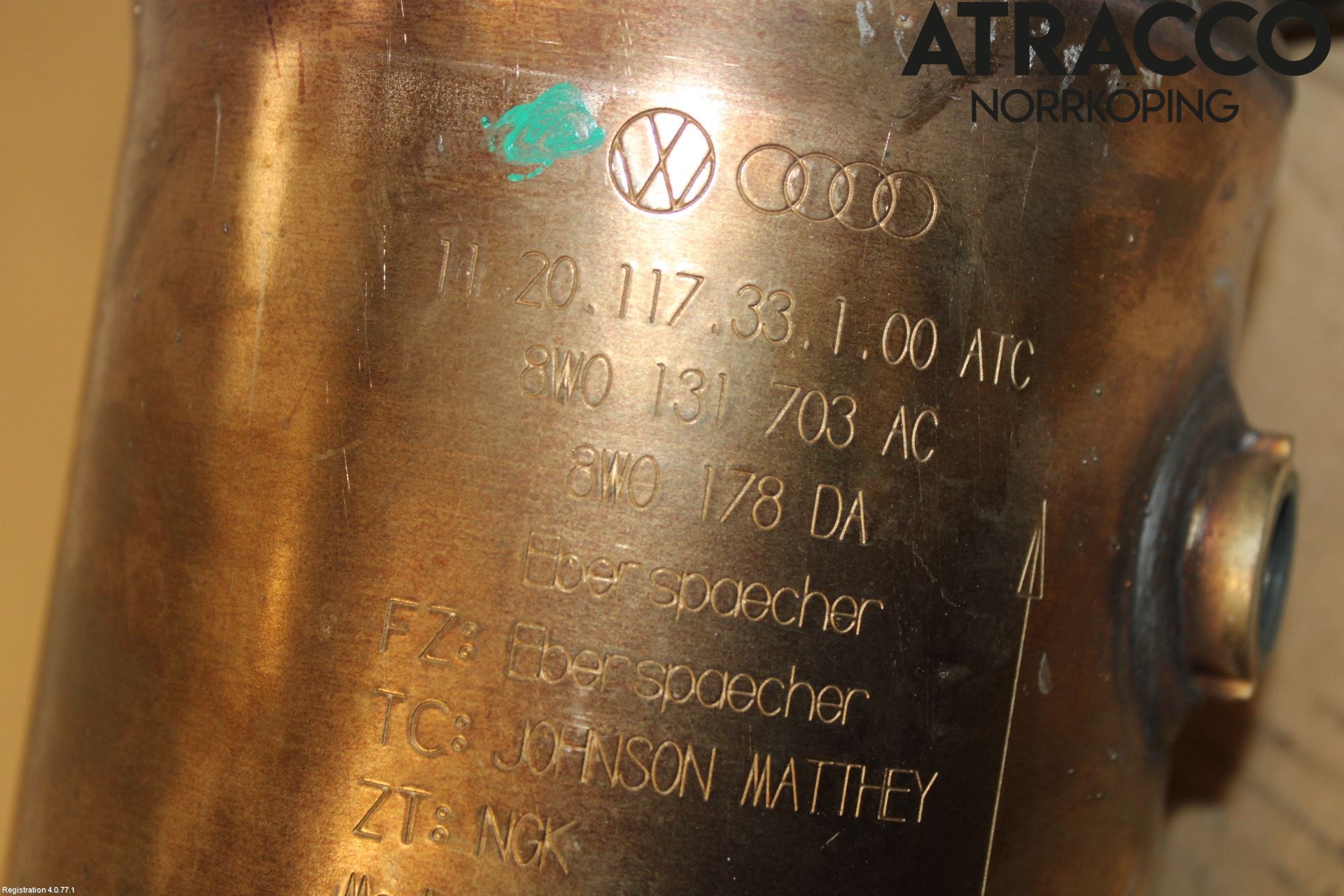 Audi A5 17- Katalysator