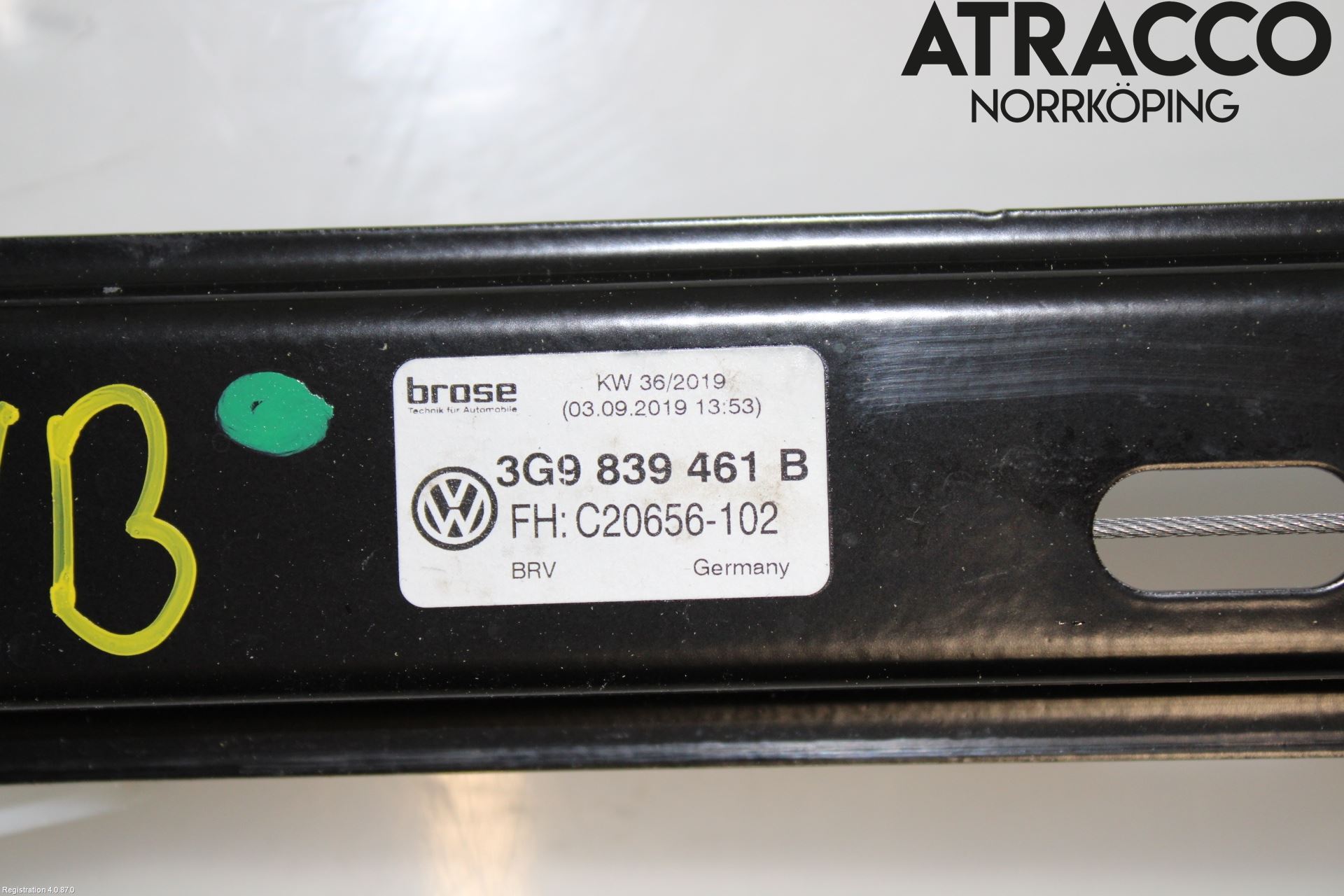 Volkswagen VW PASSAT 20-24 Fönsterhiss El Kompl