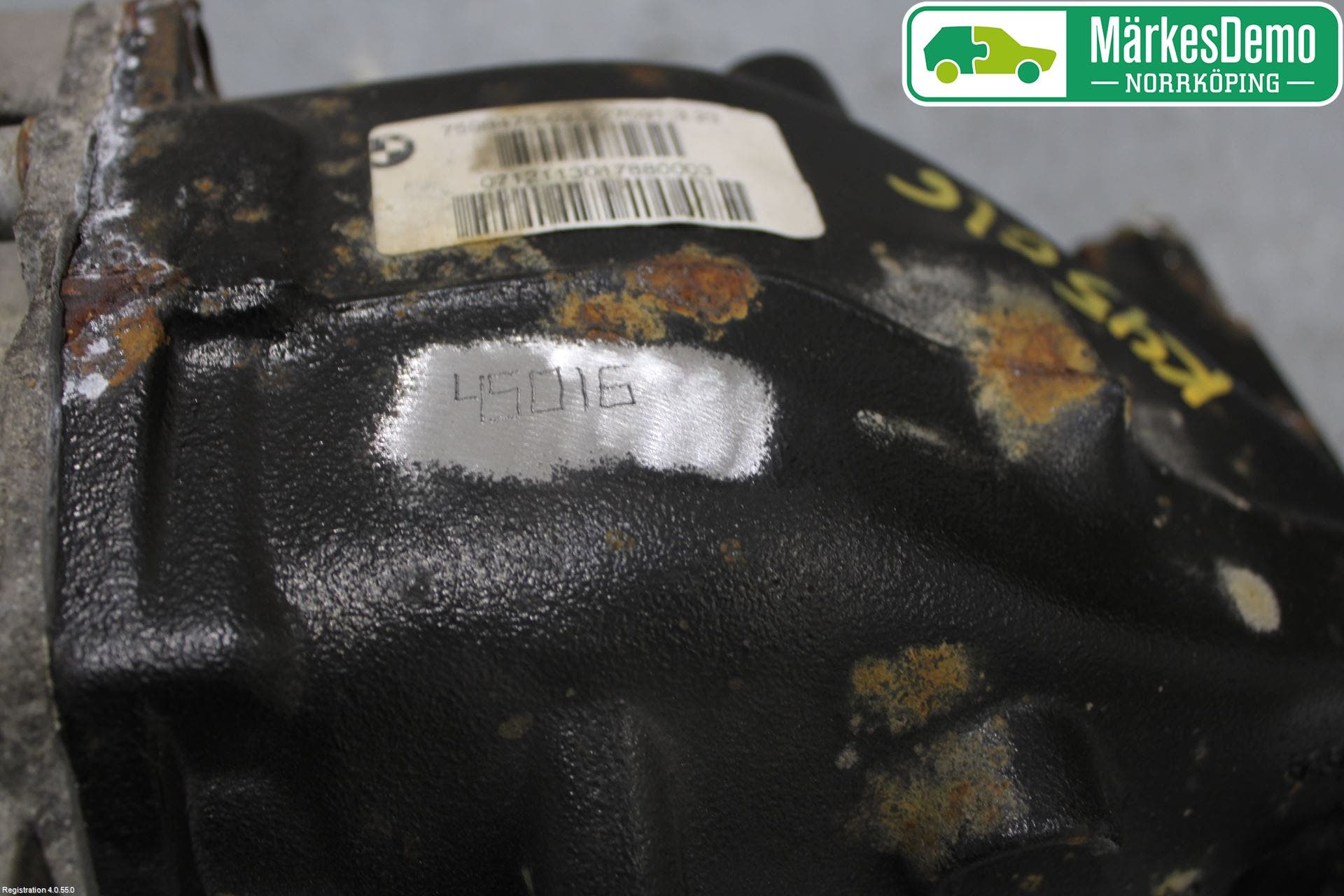 BMW 3 F30/F31/F80 12-19 Bakväxel-Diff