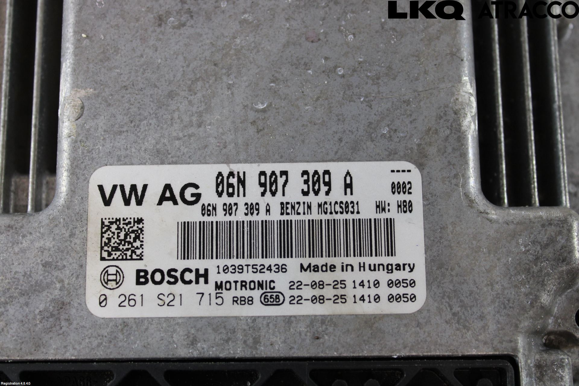 Audi A4/S4 B9 20- Styrenhet Insprut Bensin