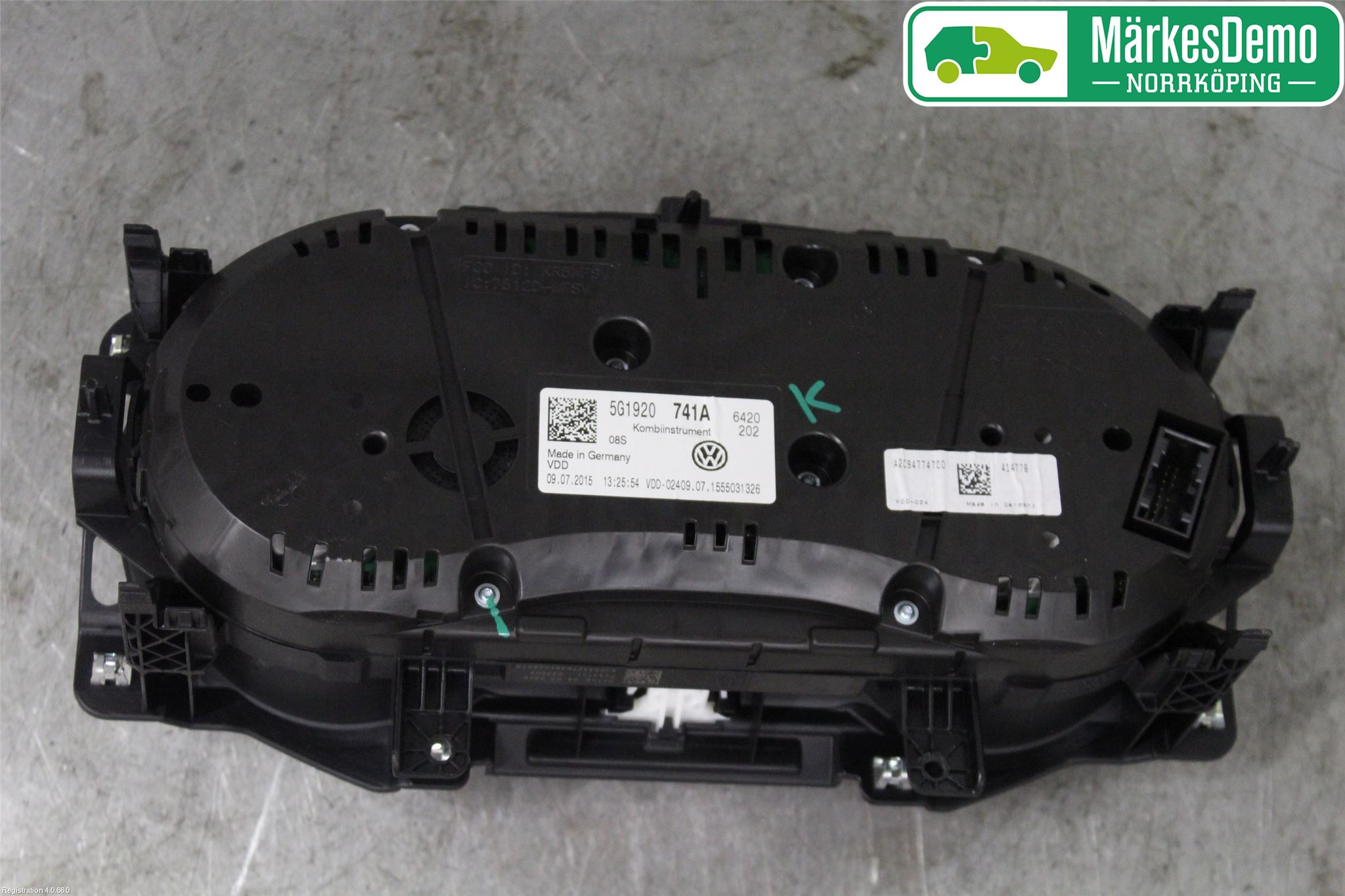 Volkswagen VW GOLF / E-GOLF VII 13-20 Instrument Komb
