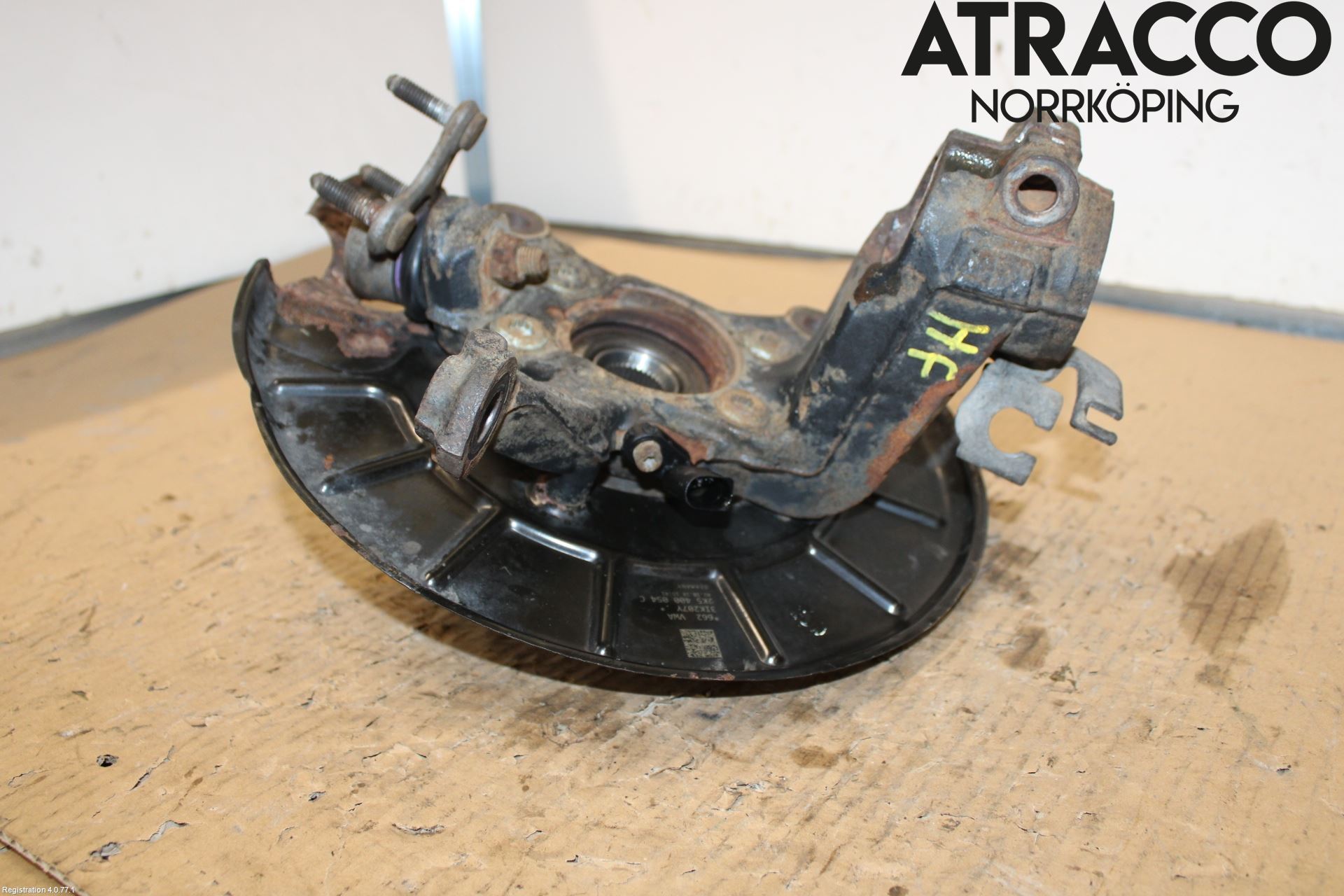 Volkswagen VW CADDY 16-20 Styrspindel Lagerhus Hö