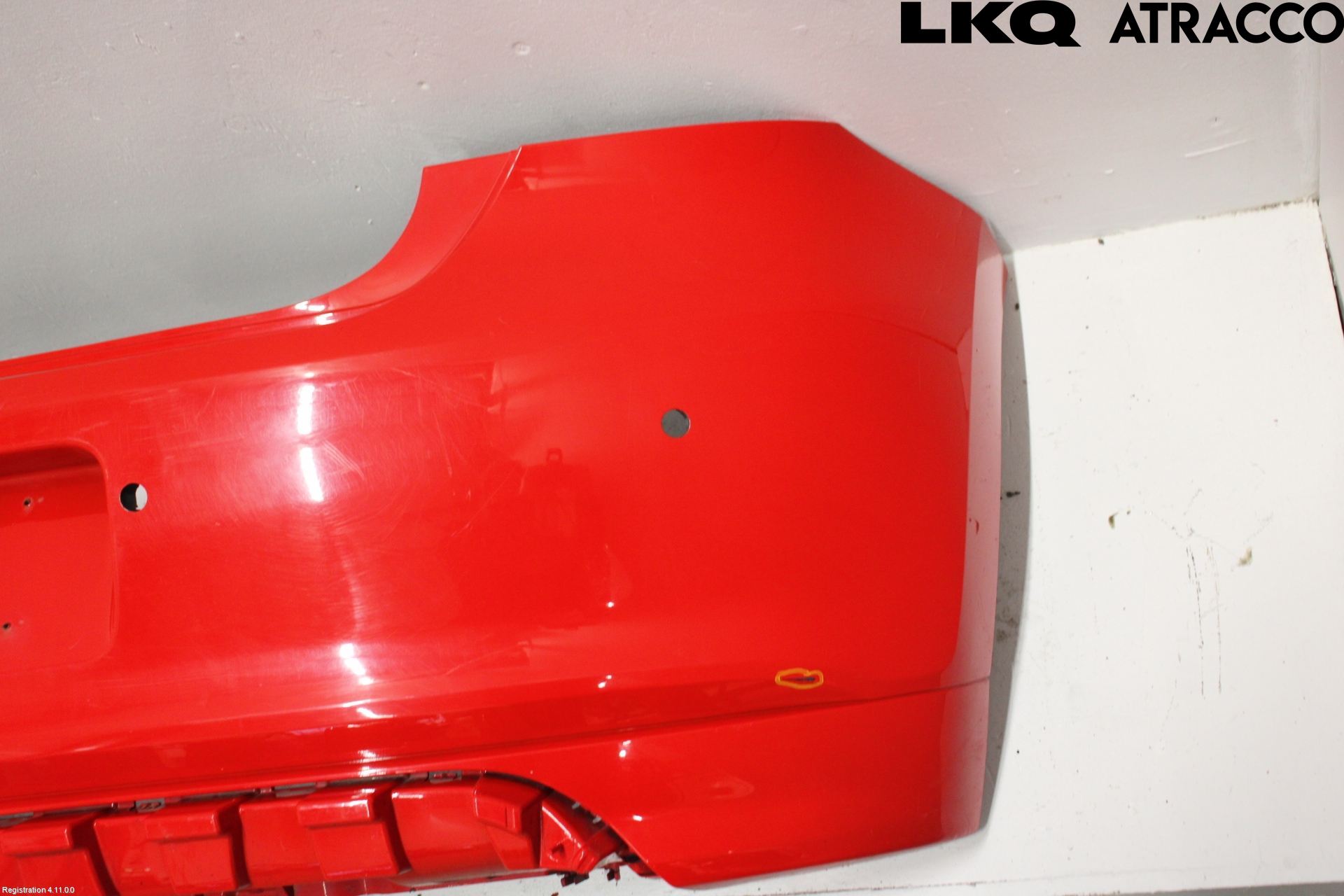 Volkswagen VW POLO 10-17 Stötfångarbeklädnad Bak
