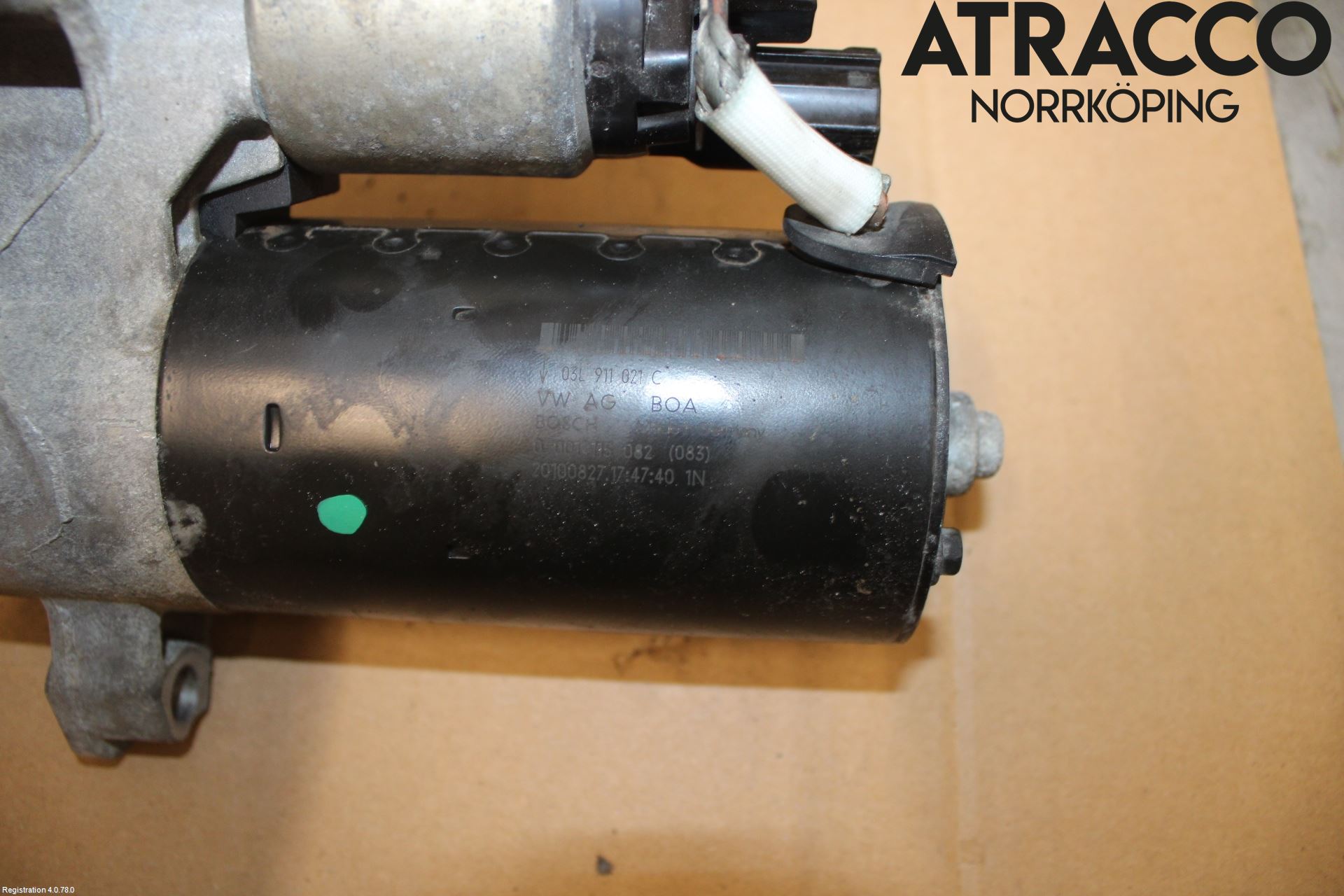 Audi A4/S4 08-11 Startmotor Diesel