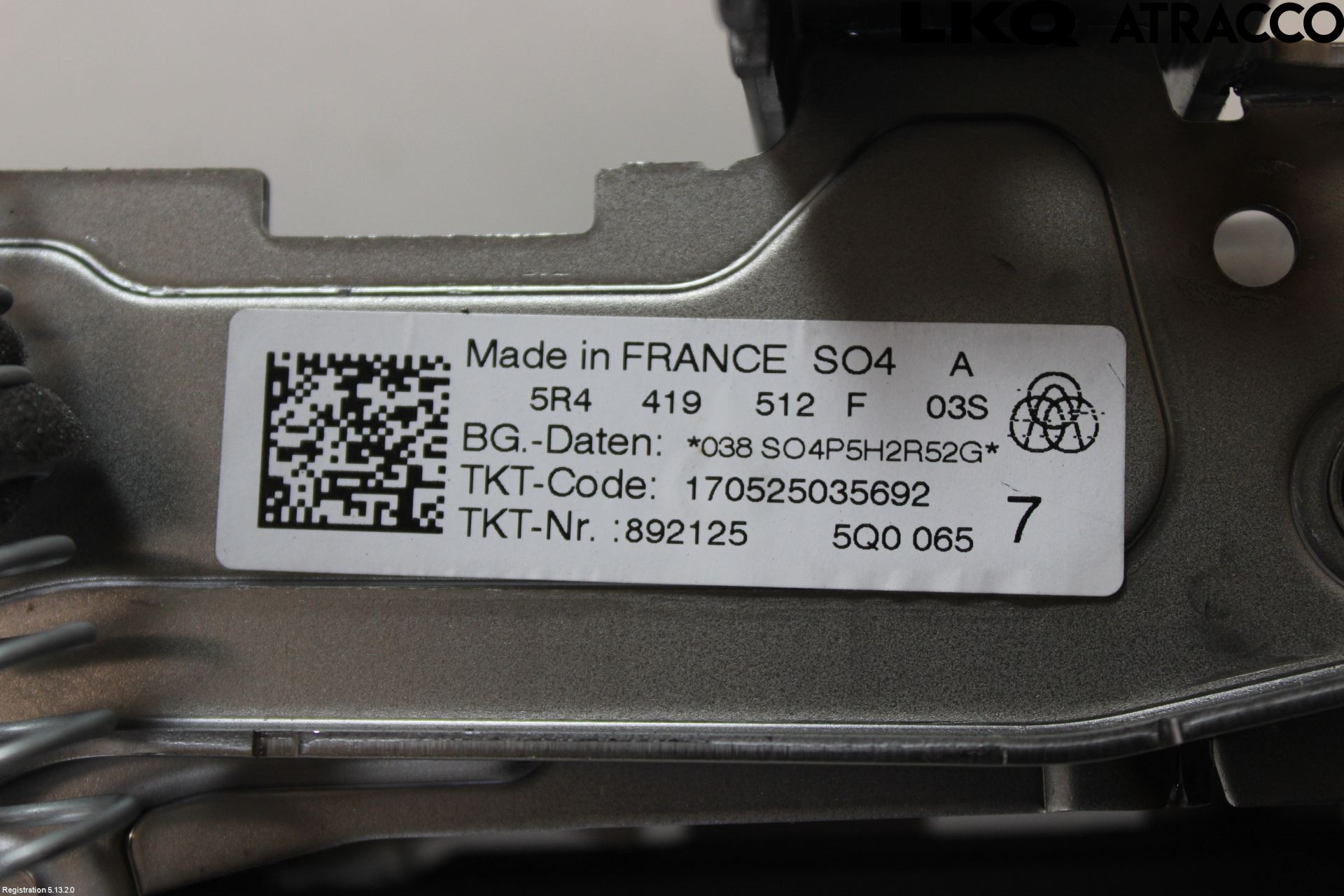Skoda KODIAQ 24- Rattaxelagg Justerbart