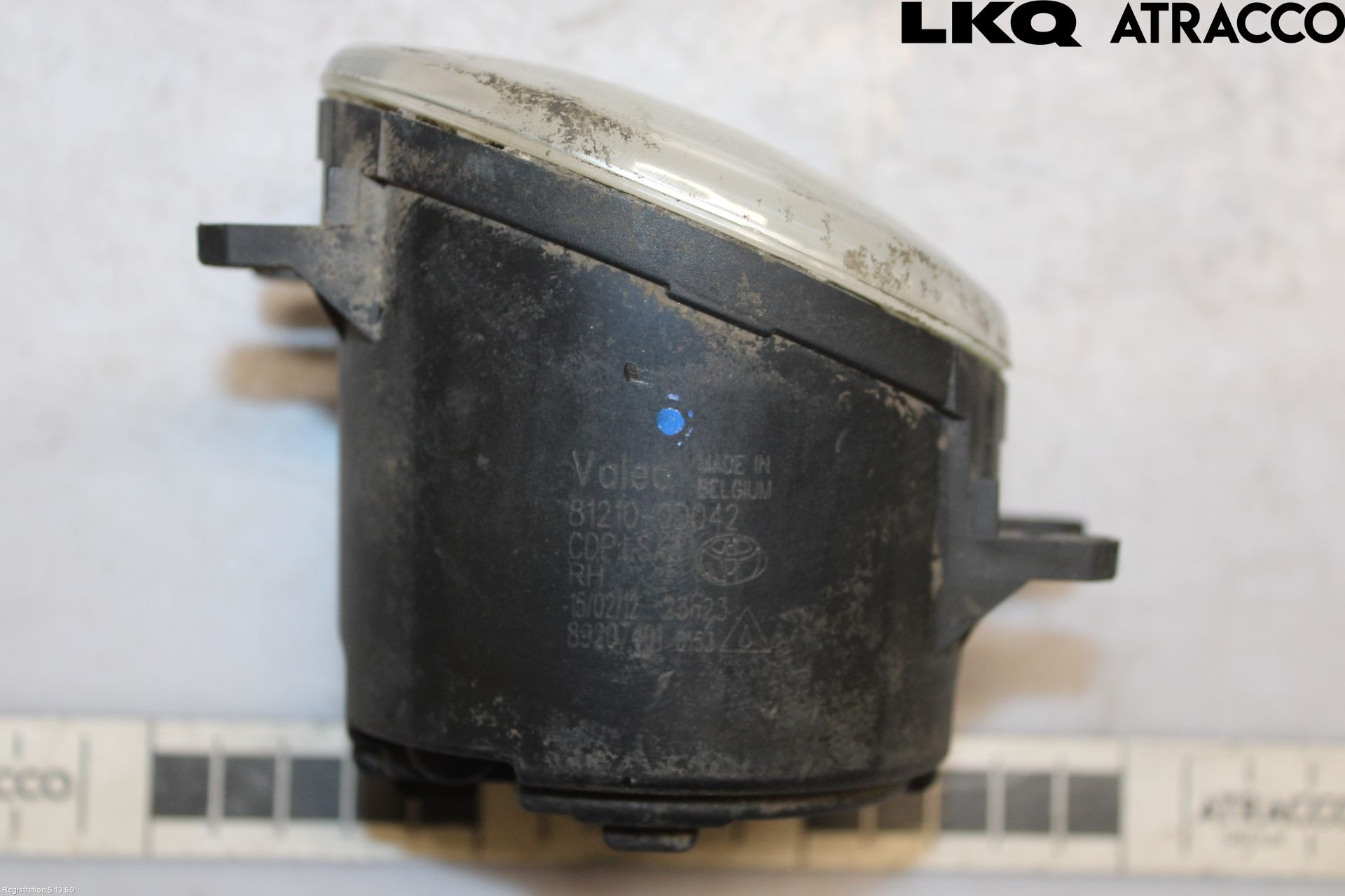 Toyota YARIS XP130 12-14 Dimljus-Varselljus Fram
