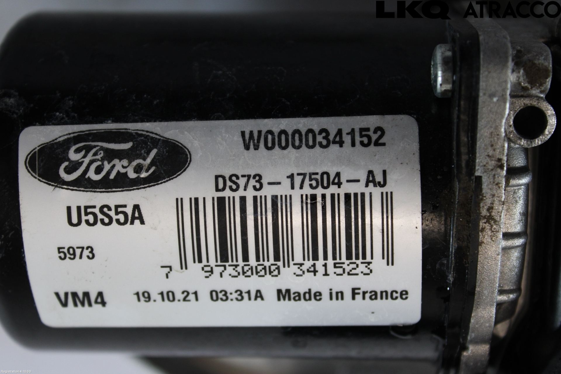 Ford MONDEO 15-22 Torkarmotor Vindruta