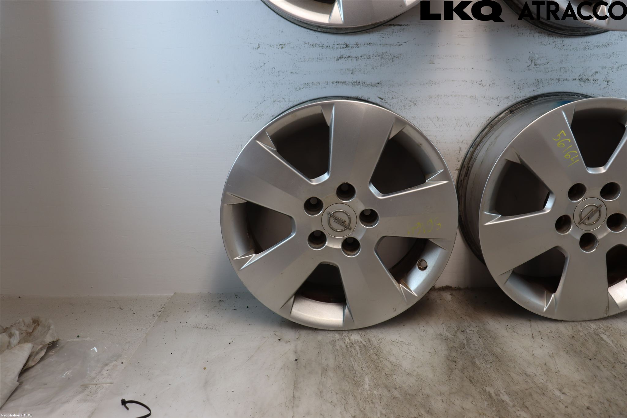 Opel ASTRA H 04-12 Fälg Aluminium