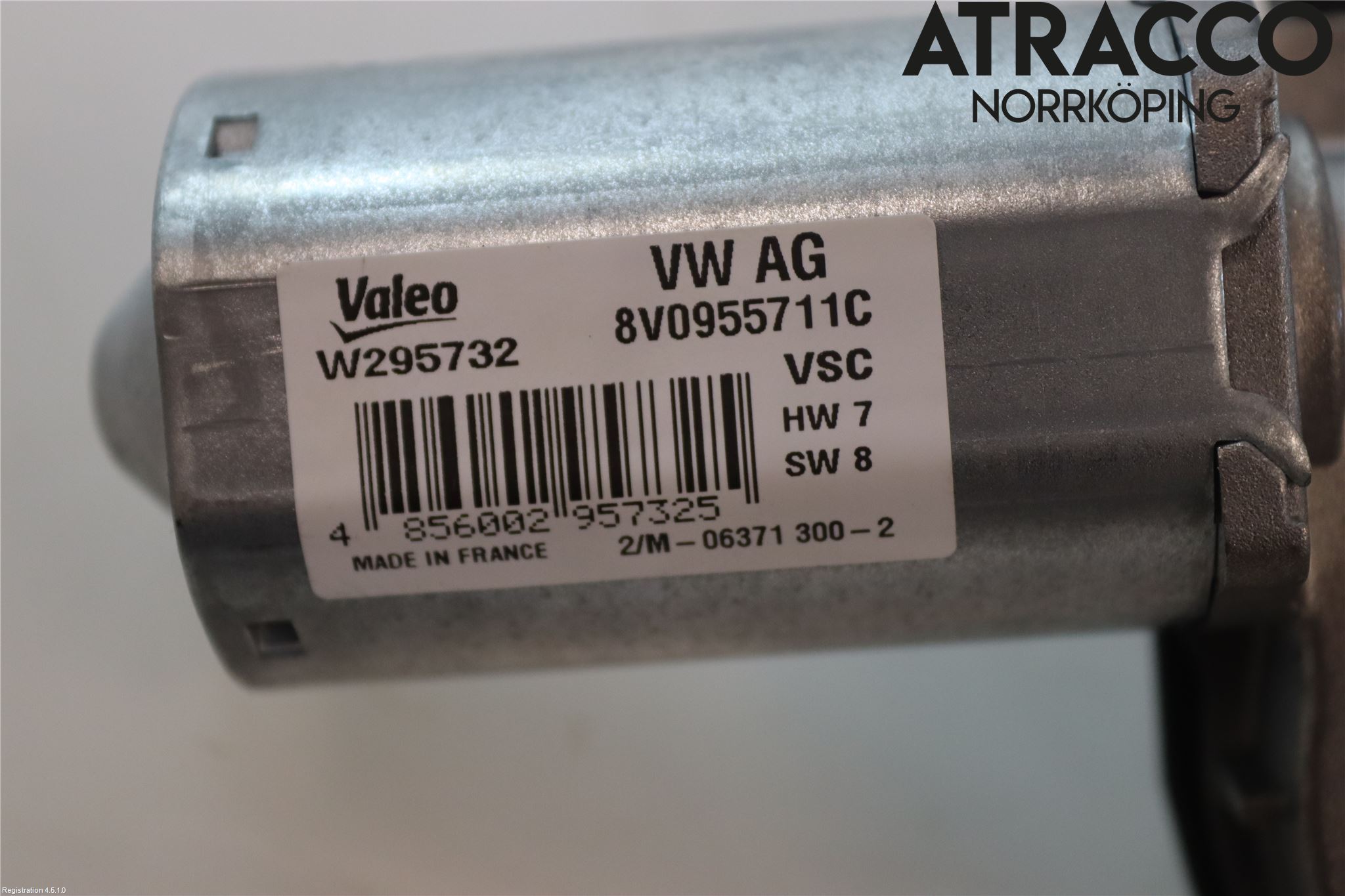 Audi A3/S3 8Y 21- Torkarmotor Baklucka