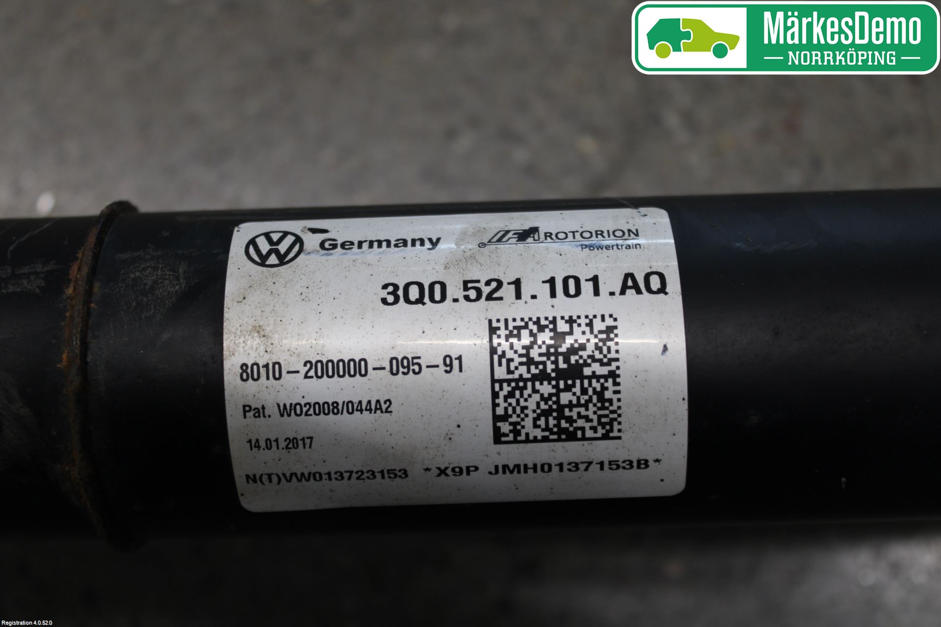 Skoda SUPERB 16-24 Mellanaxel Komp