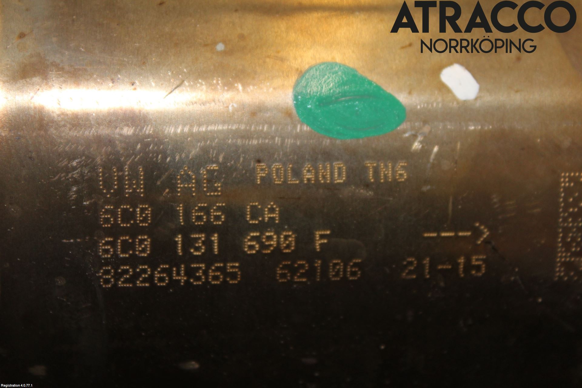 Volkswagen VW POLO 10-17 Katalysator