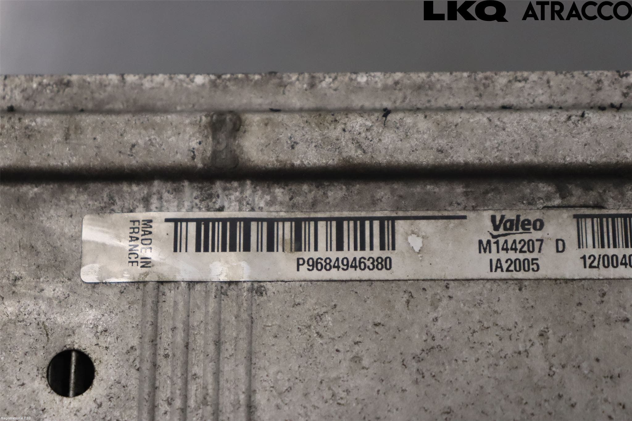 Citroen C5 08-17 Laddluft-Intercooler Kyl