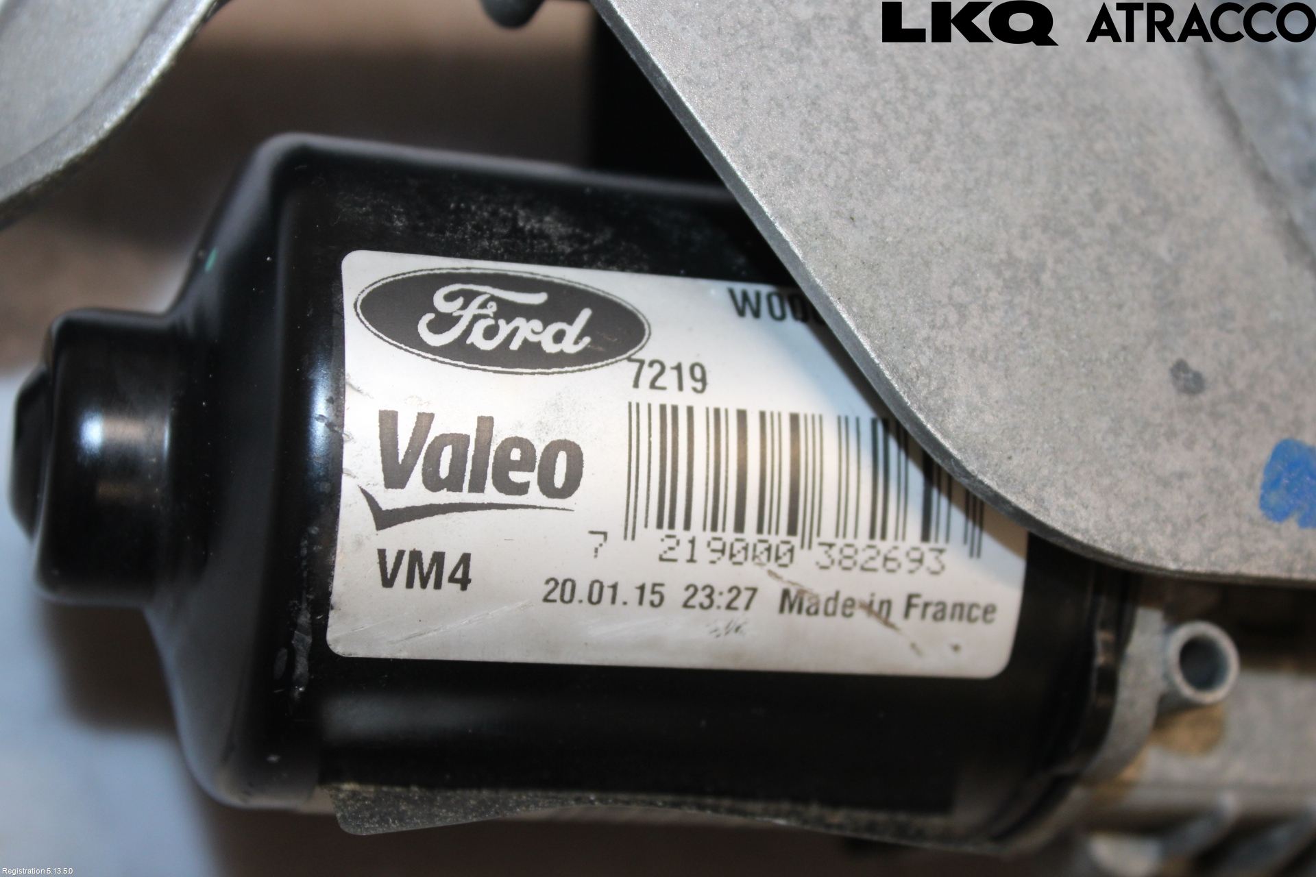 Ford TRANSIT/TOURNEO CONNECT 13-22 Torkarmotor Vindruta