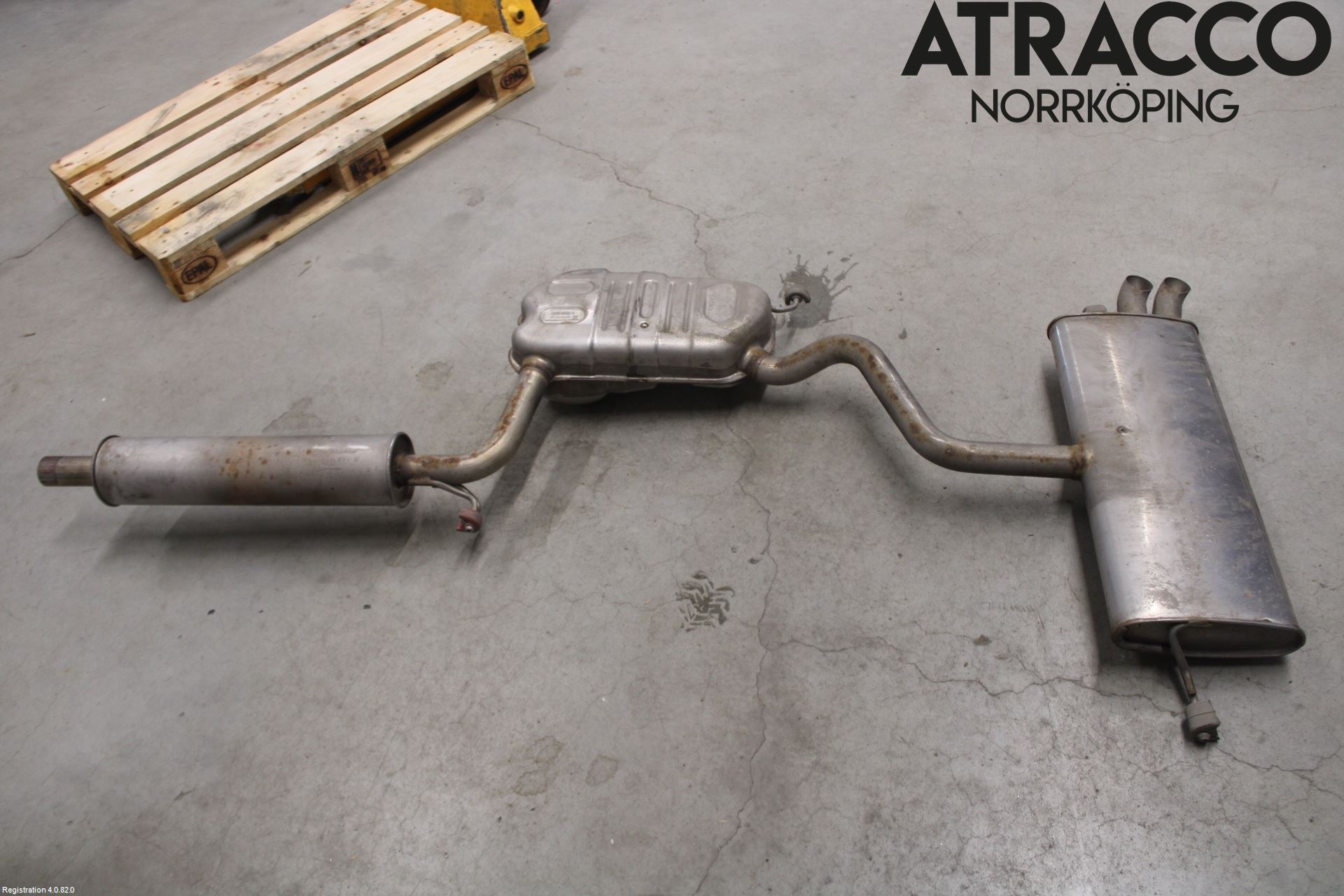 Volkswagen VW GOLF / E-GOLF VIII 20- Avgas Halvsats