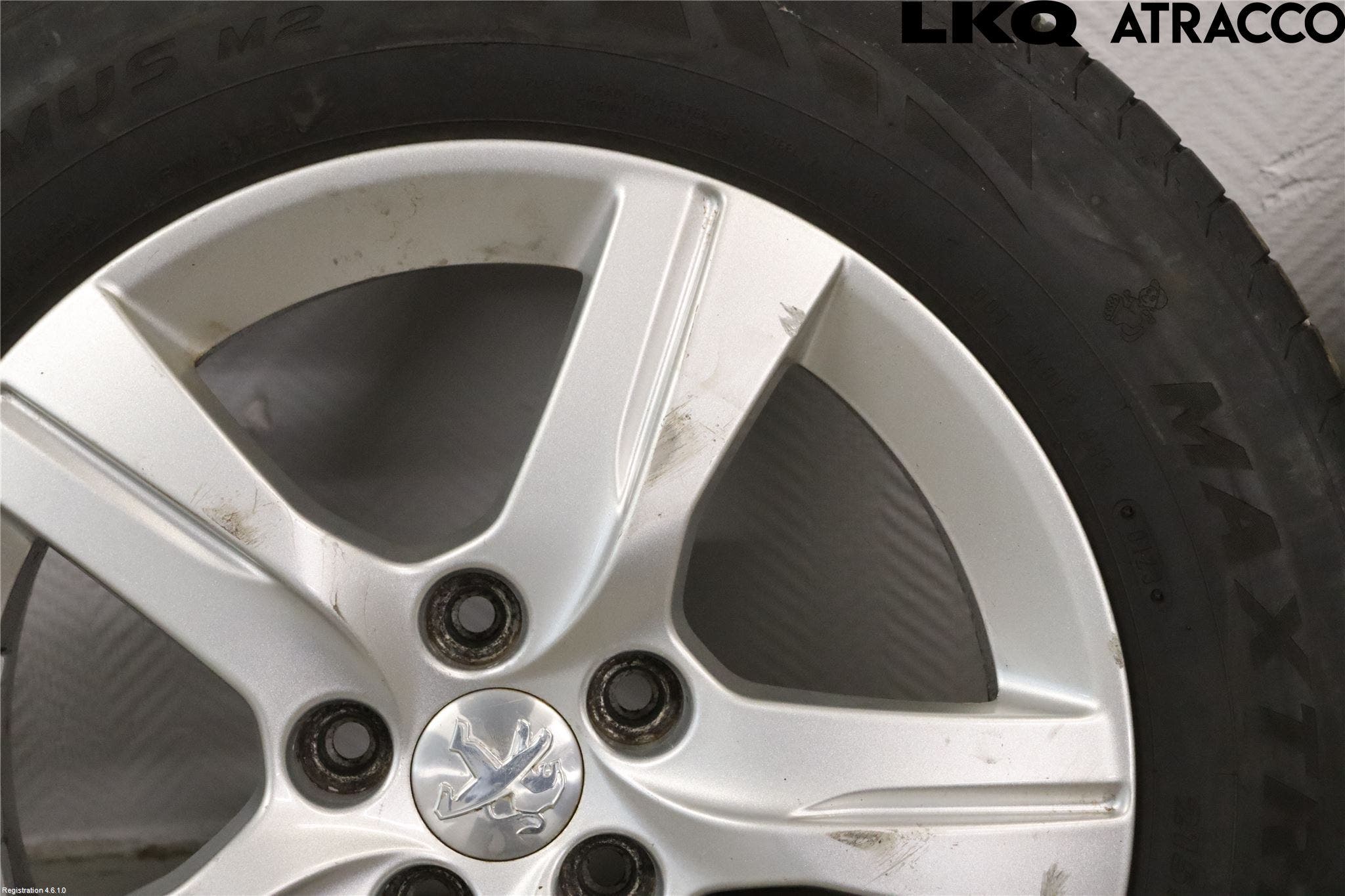 Peugeot 508 11-18 Sommardäck Alumfälg 4St