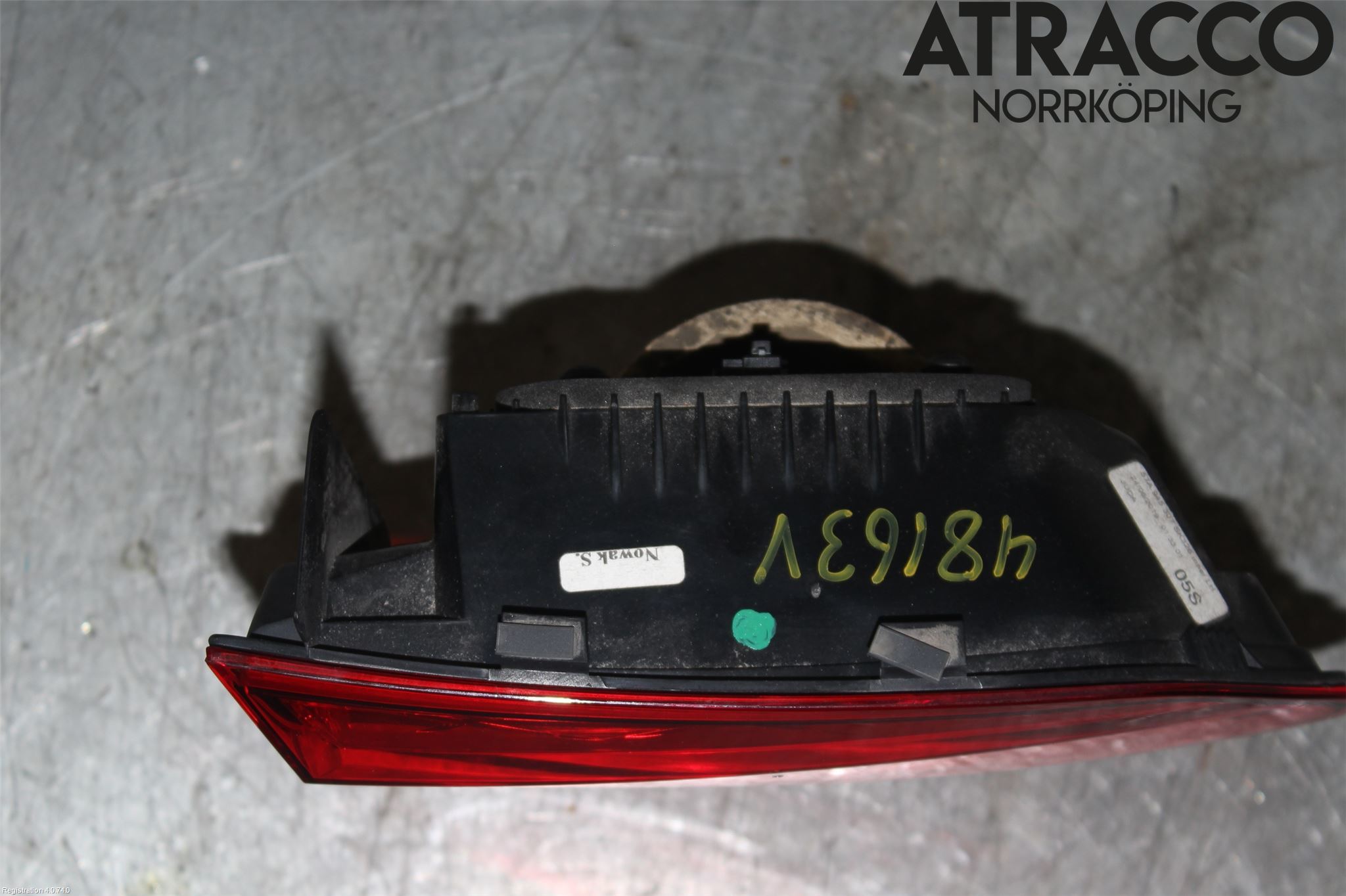 Skoda KAROQ 18- Bakljus Lucka Vä