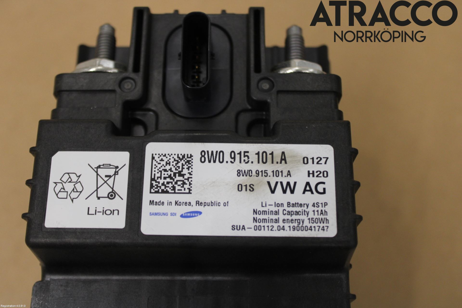 Audi A5 17- Batteri Högspänning