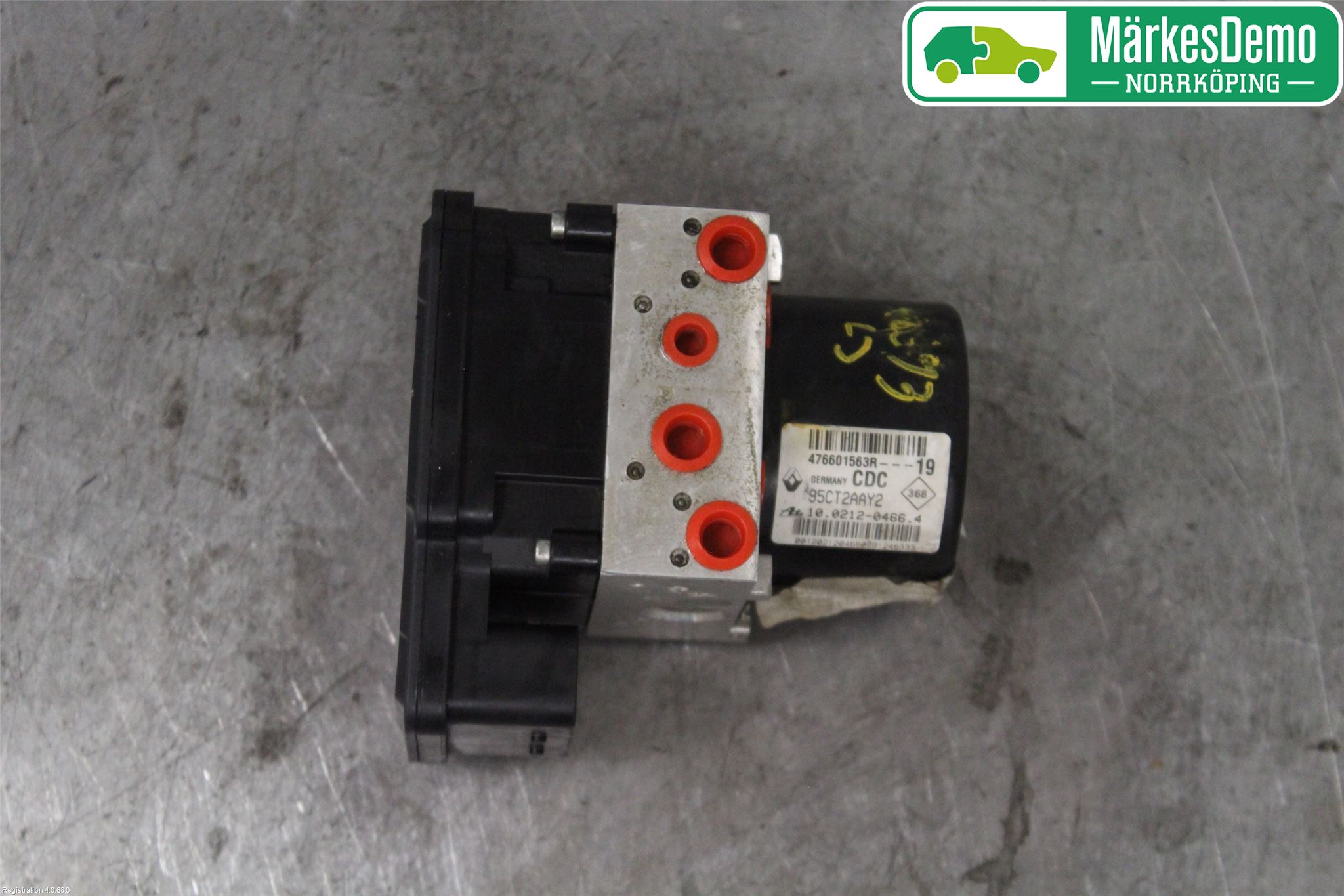 Renault MEGANE III 09-15 Abs Hydraulaggregat