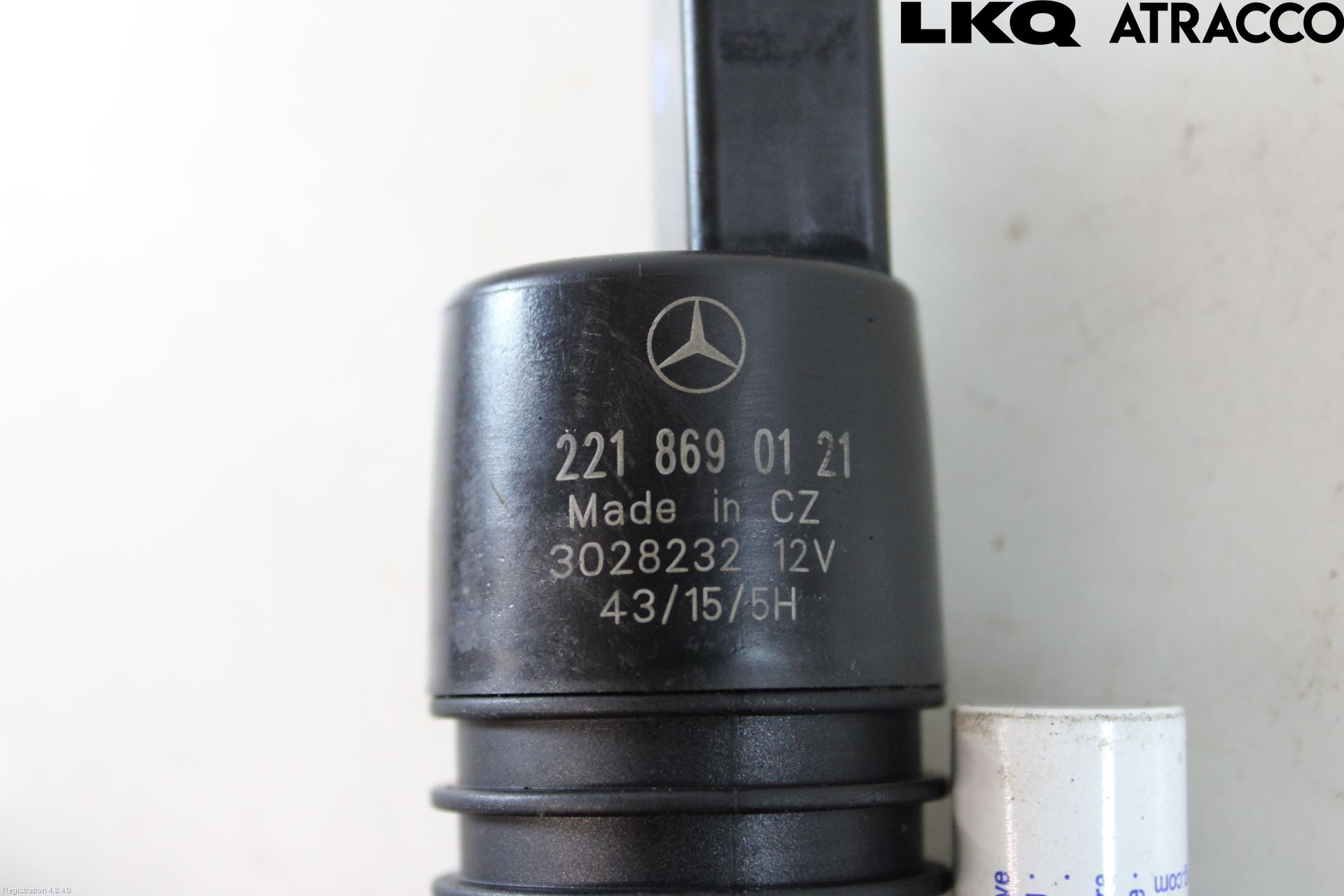 Mercedes-Benz MB SPRINTER (W906) 06-18 Spolarpump Vindruta